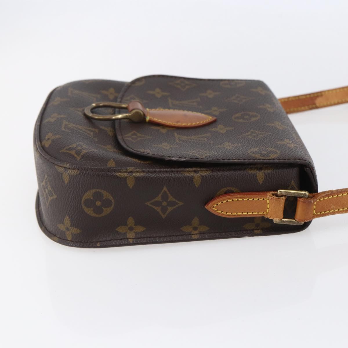 LOUIS VUITTON Monogram Saint Cloud MM Shoulder Bag M51243 LV Auth 154315