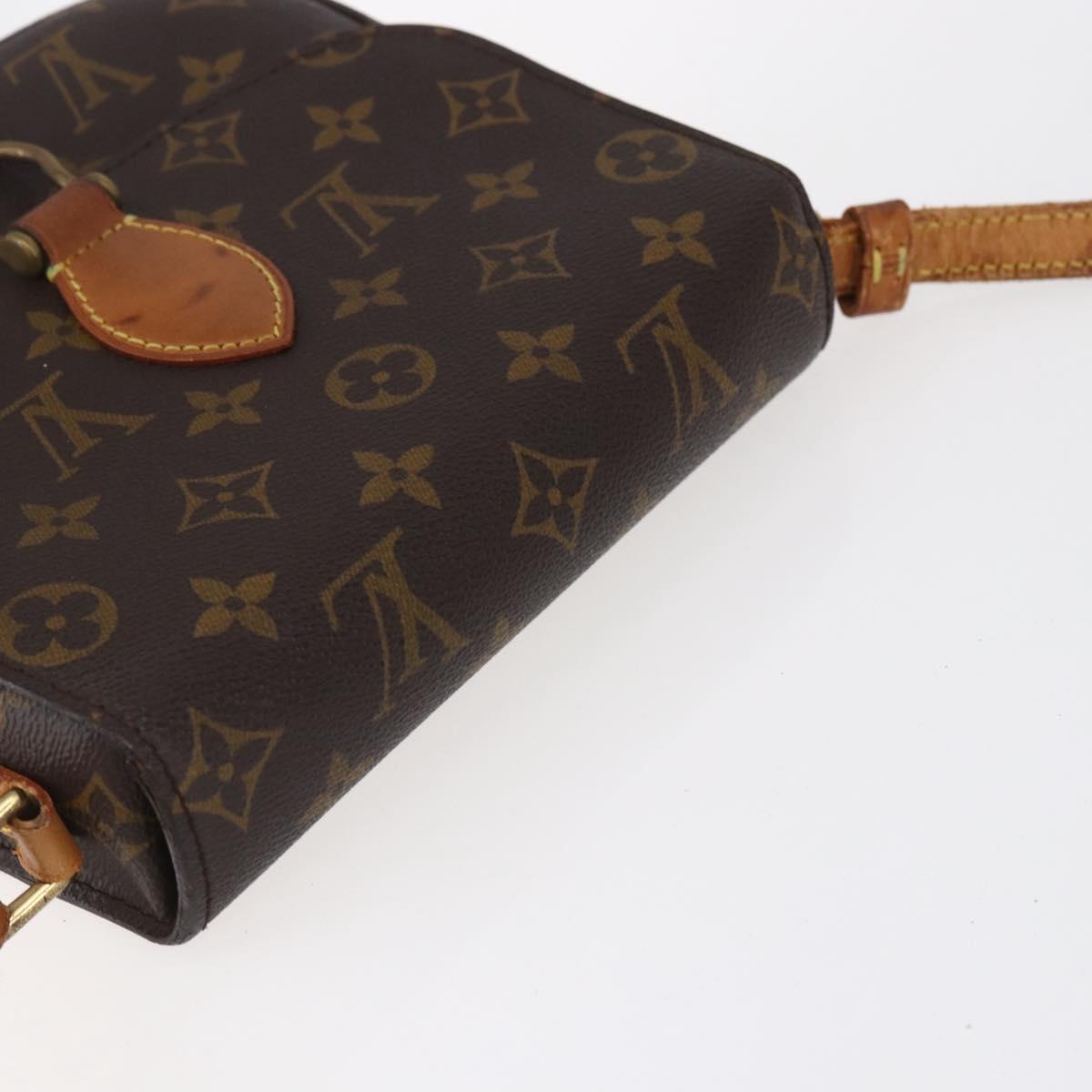 LOUIS VUITTON Monogram Saint Cloud MM Shoulder Bag M51243 LV Auth 154315