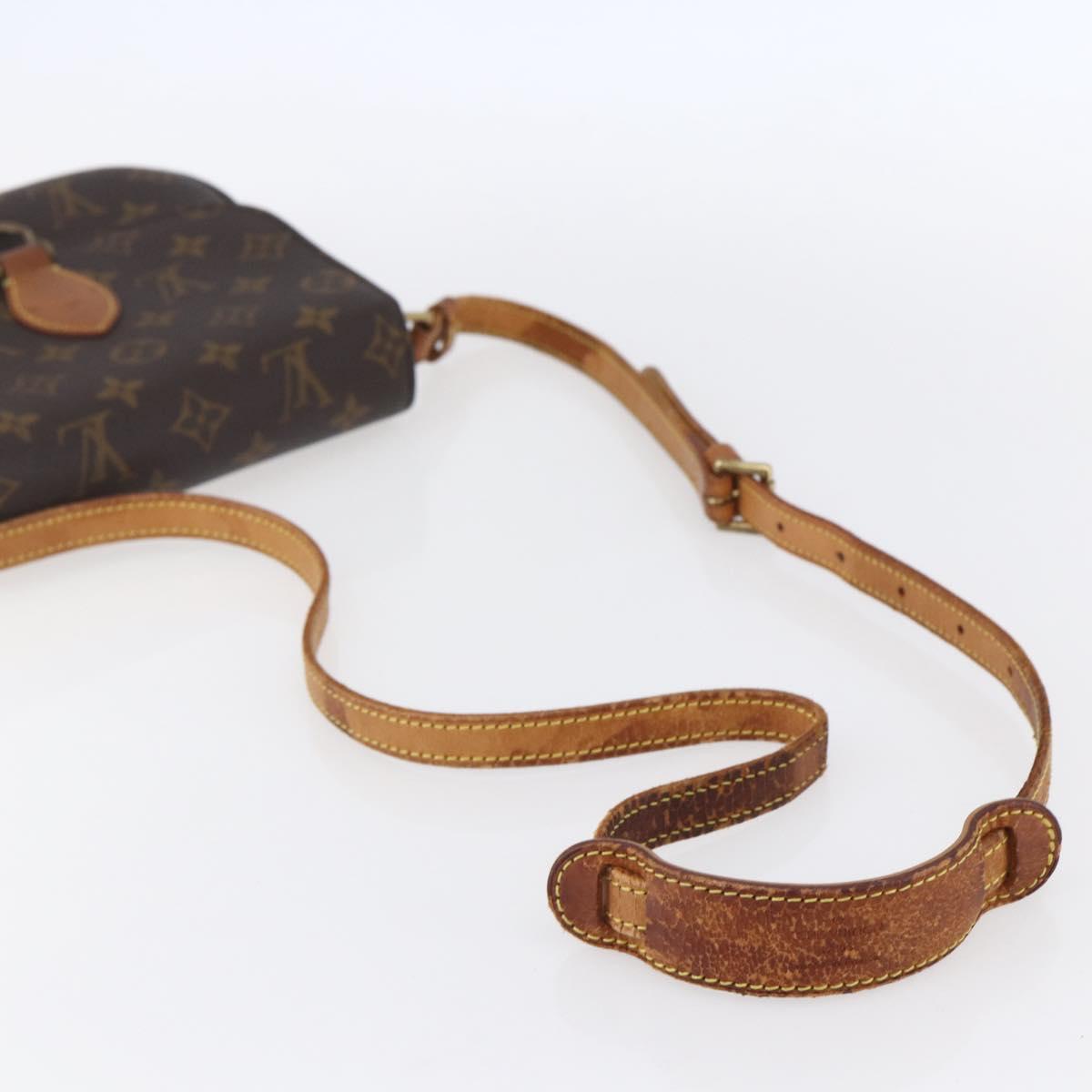 LOUIS VUITTON Monogram Saint Cloud MM Shoulder Bag M51243 LV Auth 154315