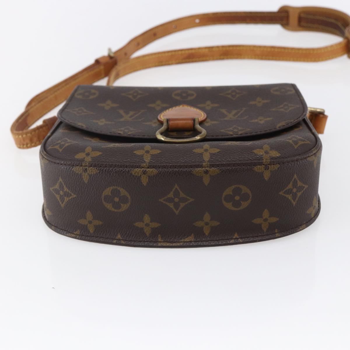 LOUIS VUITTON Monogram Saint Cloud MM Shoulder Bag M51243 LV Auth 154315