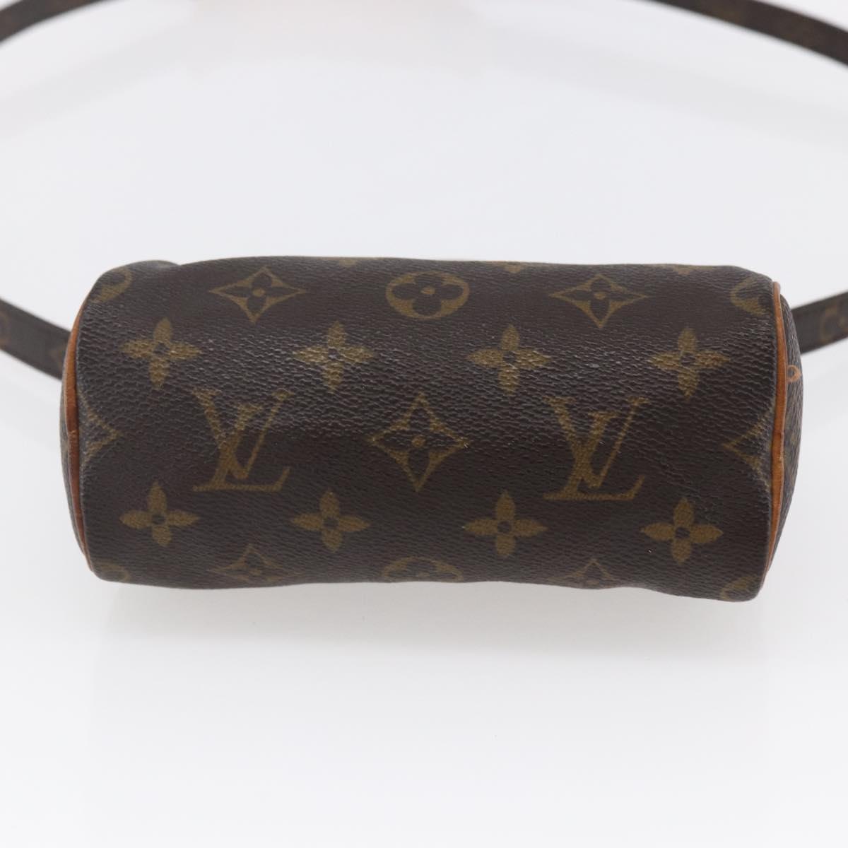 LOUIS VUITTON Monogram Mini Speedy Hand Bag M41534 LV Auth 154316