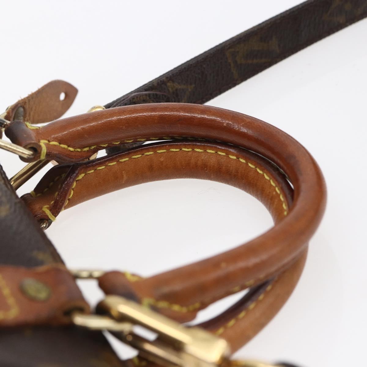 LOUIS VUITTON Monogram Mini Speedy Hand Bag M41534 LV Auth 154316