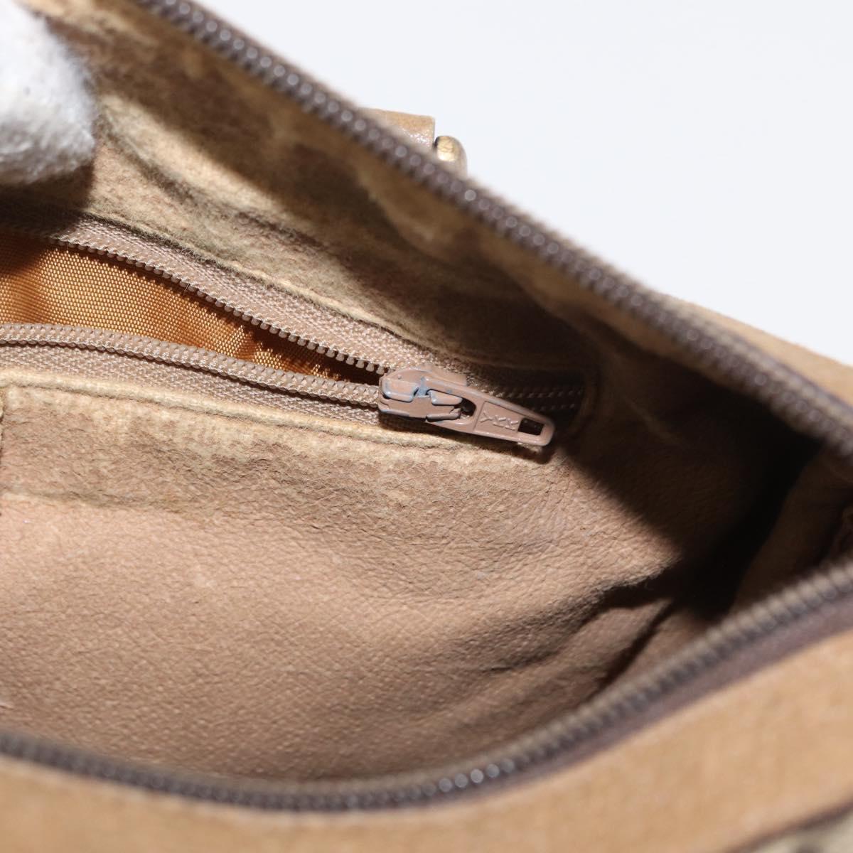 GUCCI GG Supreme Web Sherry Line Boston Bag PVC Beige 116 02 006 Auth 154334