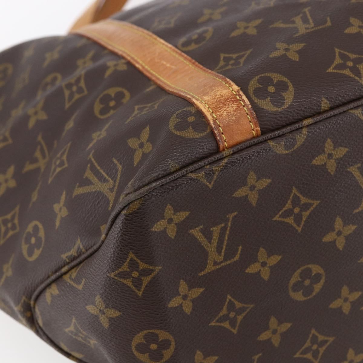 LOUIS VUITTON Monogram Sac Shopping GM Tote Bag M51110 LV Auth 154348