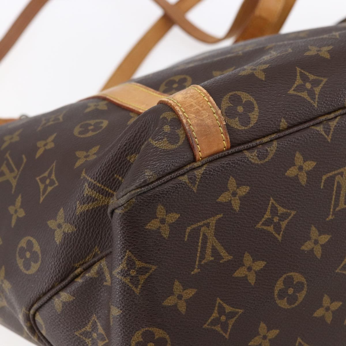 LOUIS VUITTON Monogram Sac Shopping GM Tote Bag M51110 LV Auth 154348