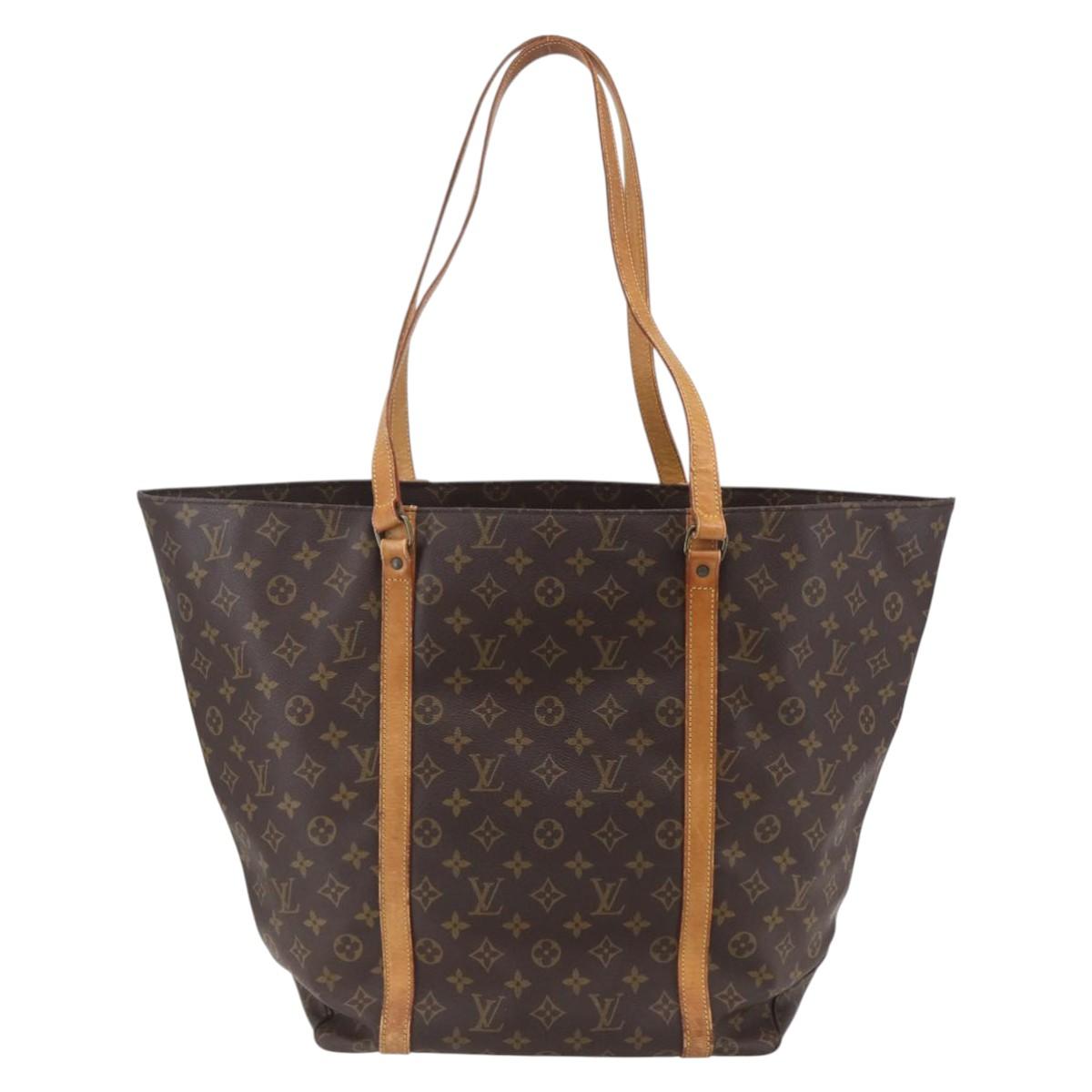 LOUIS VUITTON Monogram Sac Shopping GM Tote Bag M51110 LV Auth 154348