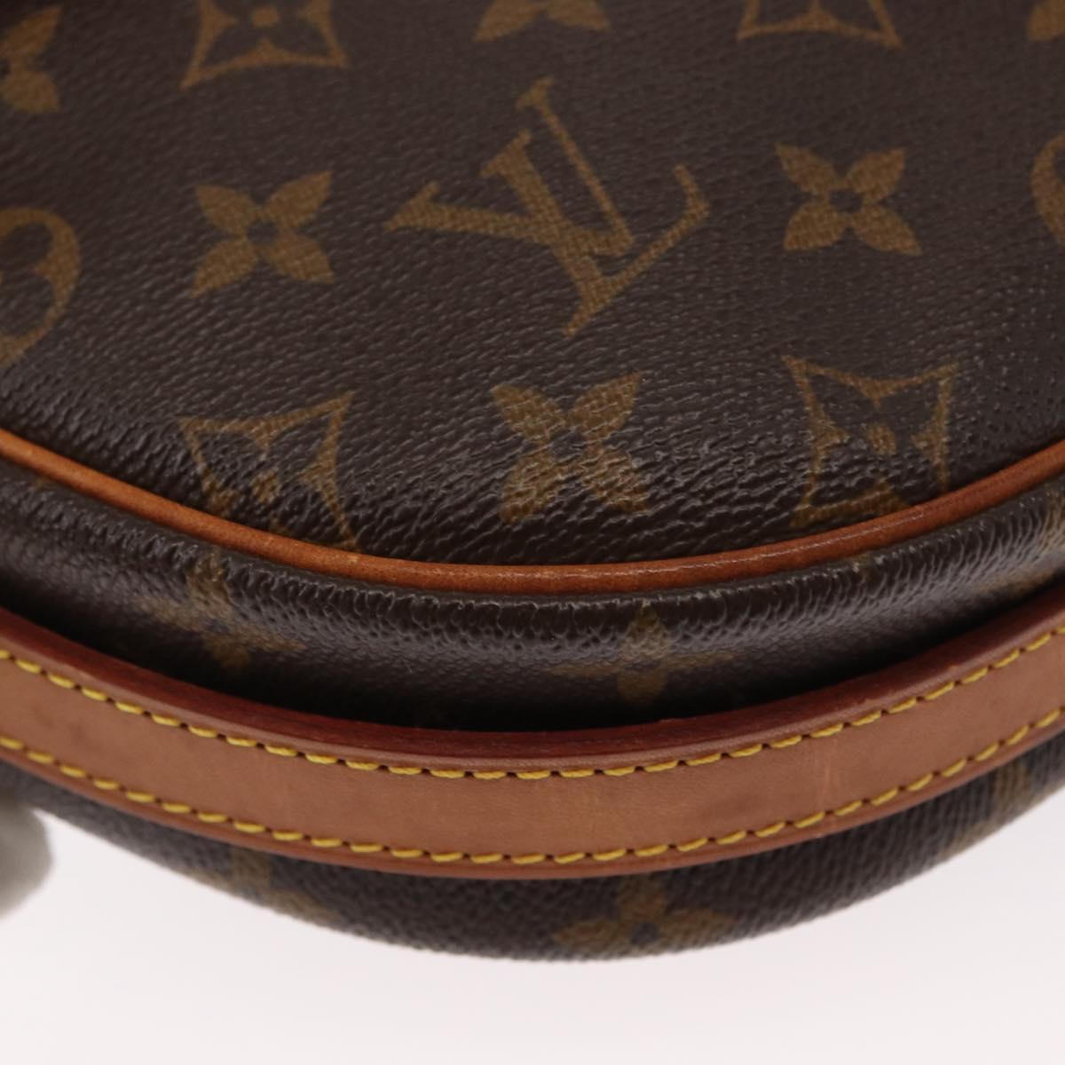 LOUIS VUITTON Monogram Jeune Fille GM Shoulder Bag M51225 LV Auth 154350