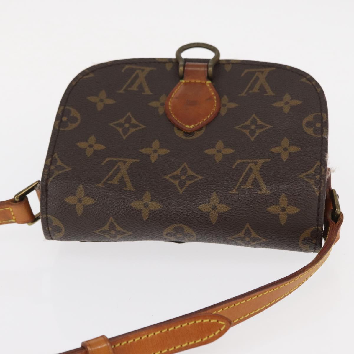 LOUIS VUITTON Monogram Saint Cloud PM Shoulder Bag M51244 LV Auth 154354