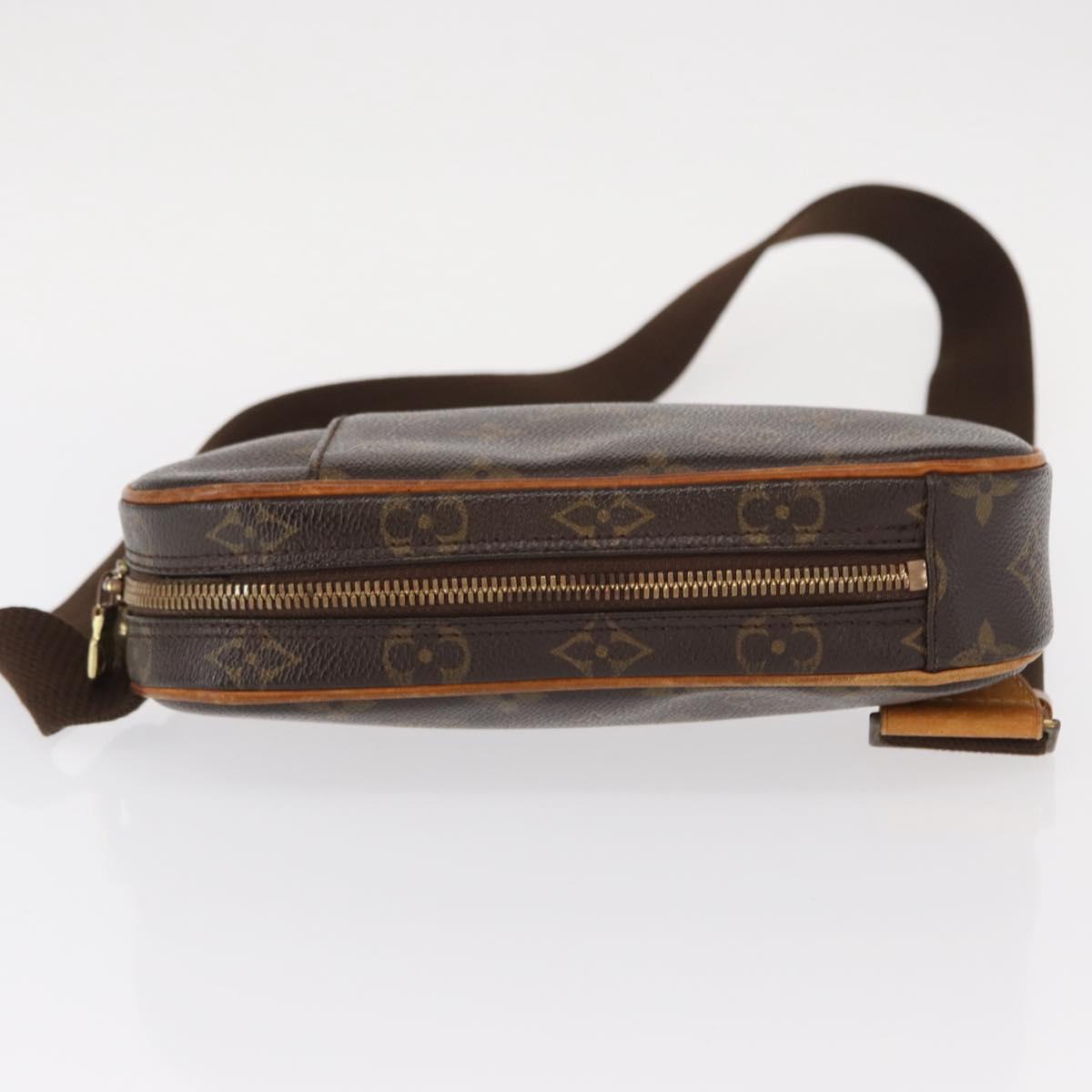 LOUIS VUITTON Monogram Pochette Gange Shoulder Bag M51870 LV Auth 154356