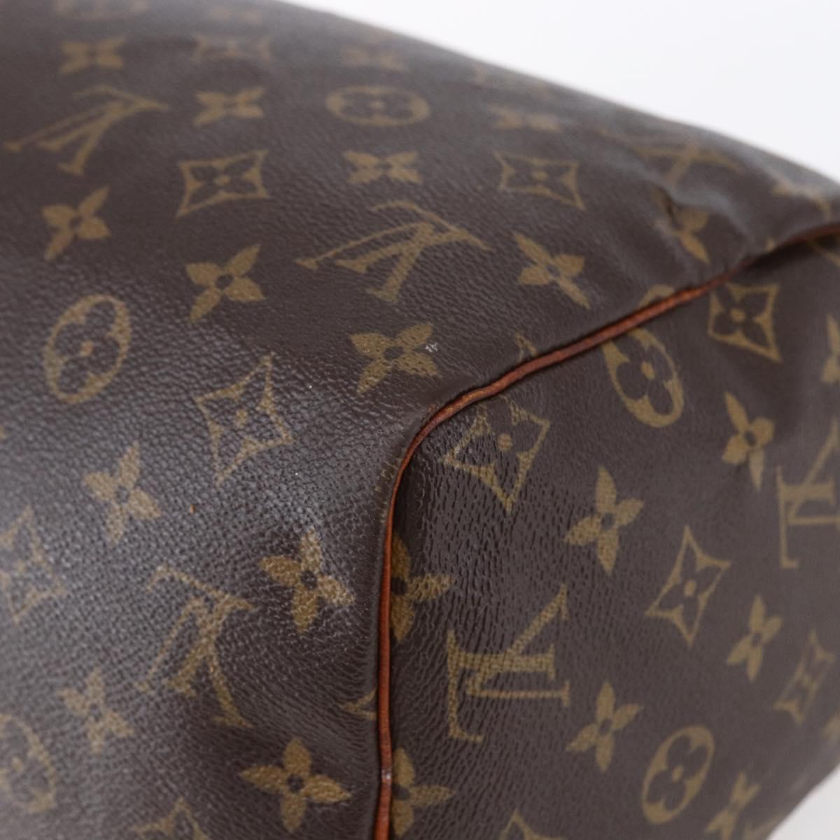 LOUIS VUITTON Monogram Speedy 30 Hand Bag M41526 LV Auth 154358