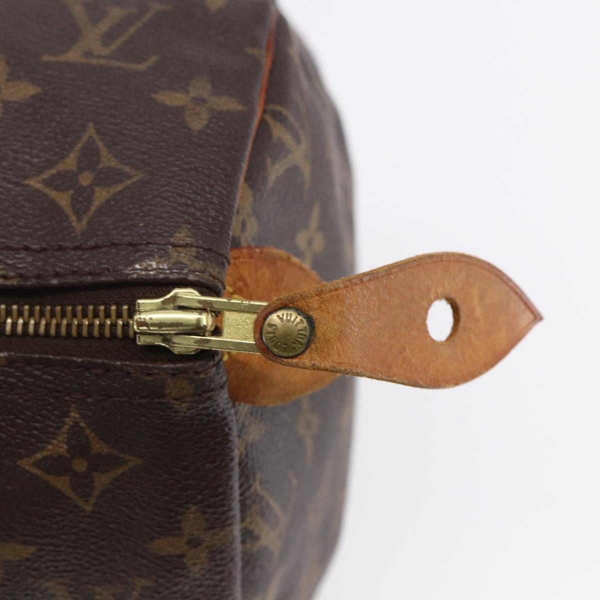 LOUIS VUITTON Monogram Speedy 30 Hand Bag M41526 LV Auth 154358
