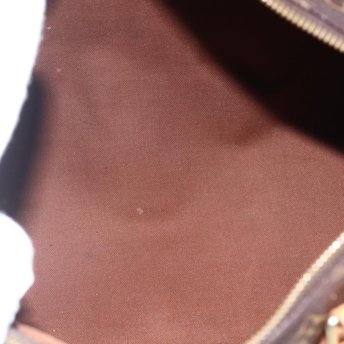 LOUIS VUITTON Monogram Speedy 30 Hand Bag M41526 LV Auth 154358