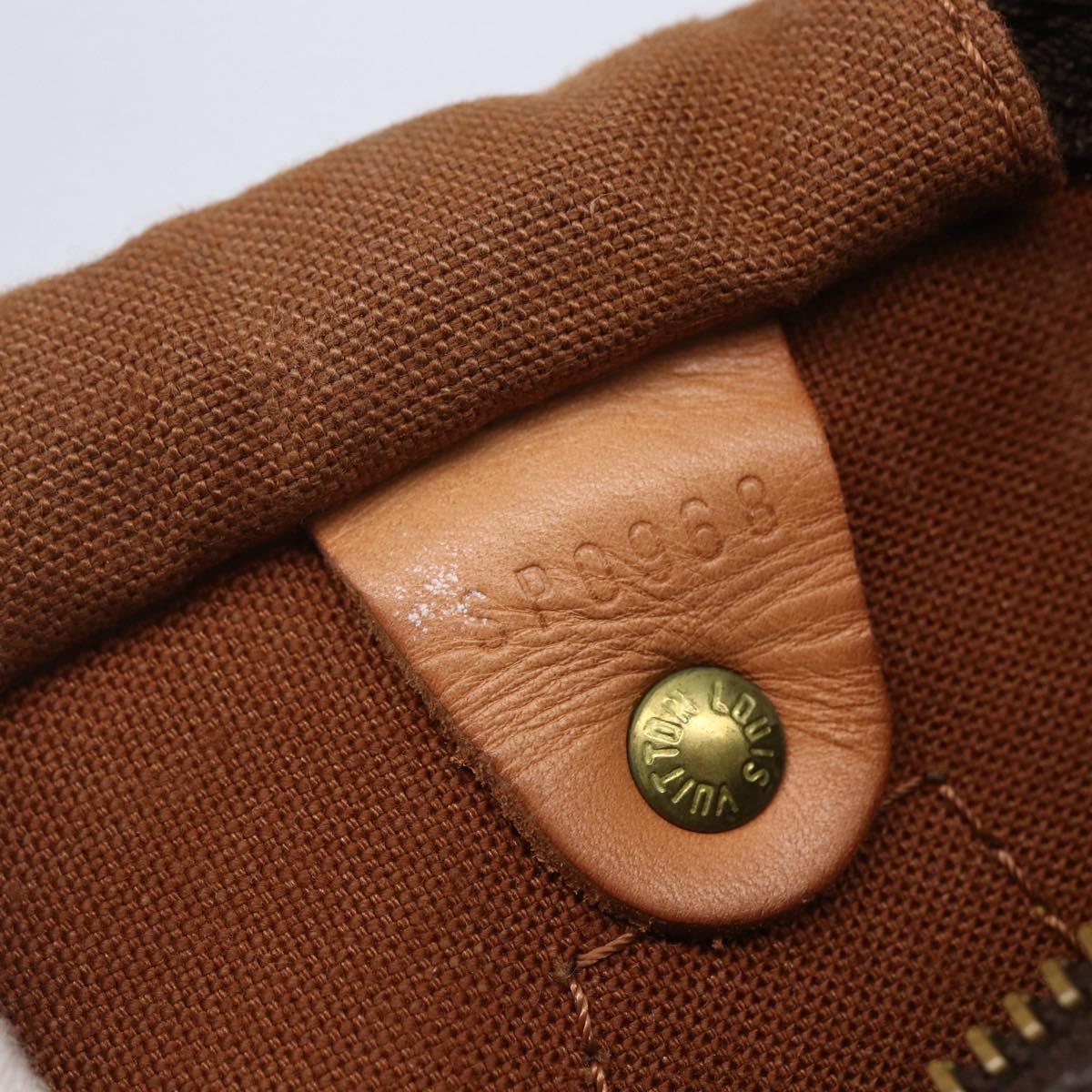 LOUIS VUITTON Monogram Speedy 30 Hand Bag M41526 LV Auth 154358