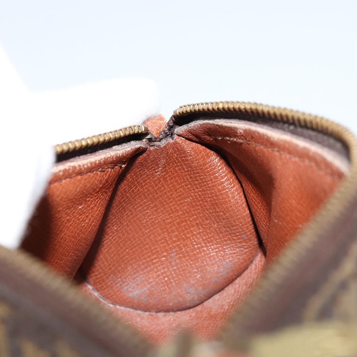 LOUIS VUITTON Monogram Papillon Pouch LV Auth 154381