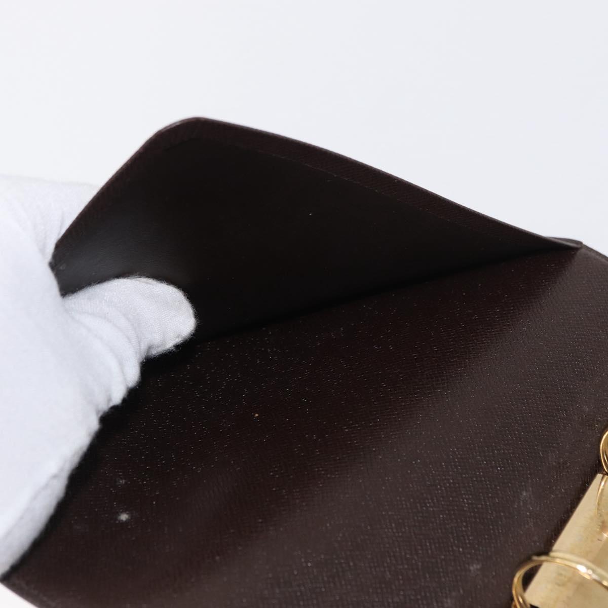 LOUIS VUITTON Damier Ebene Agenda MM Day Planner Cover R20240 LV Auth 154382