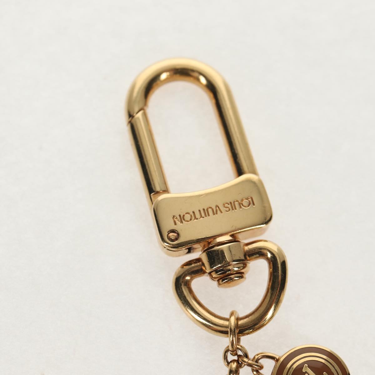 LOUIS VUITTON Porte Cles Chainne Pastille Key Holder Metal M65386 Auth 154387V