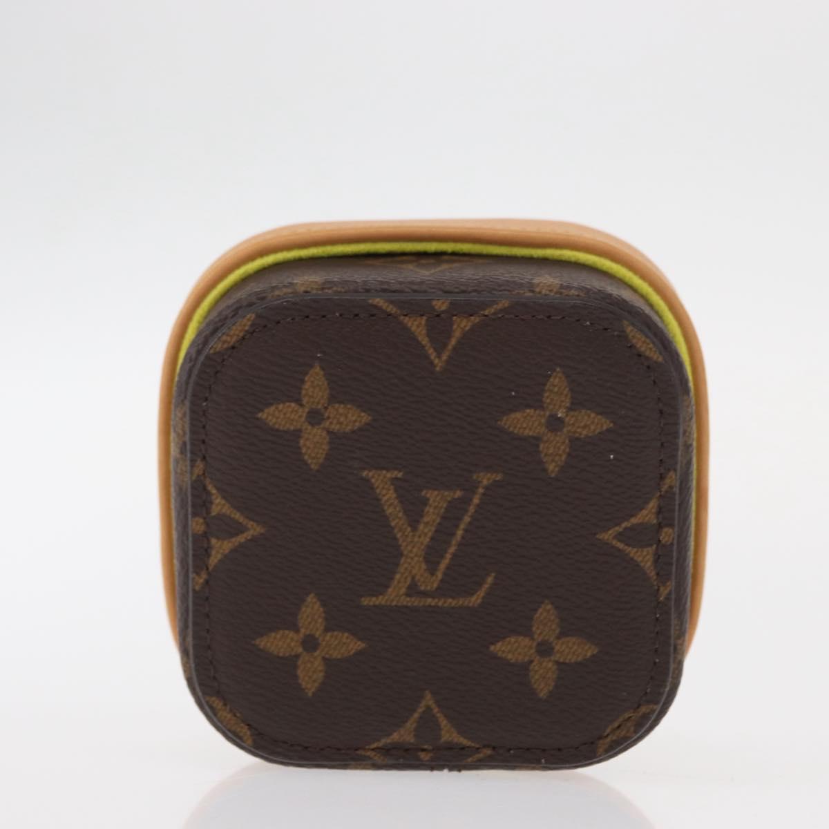 LOUIS VUITTON Monogram Boite Camille MM Jewelry Box GI0018 LV Auth 154388V