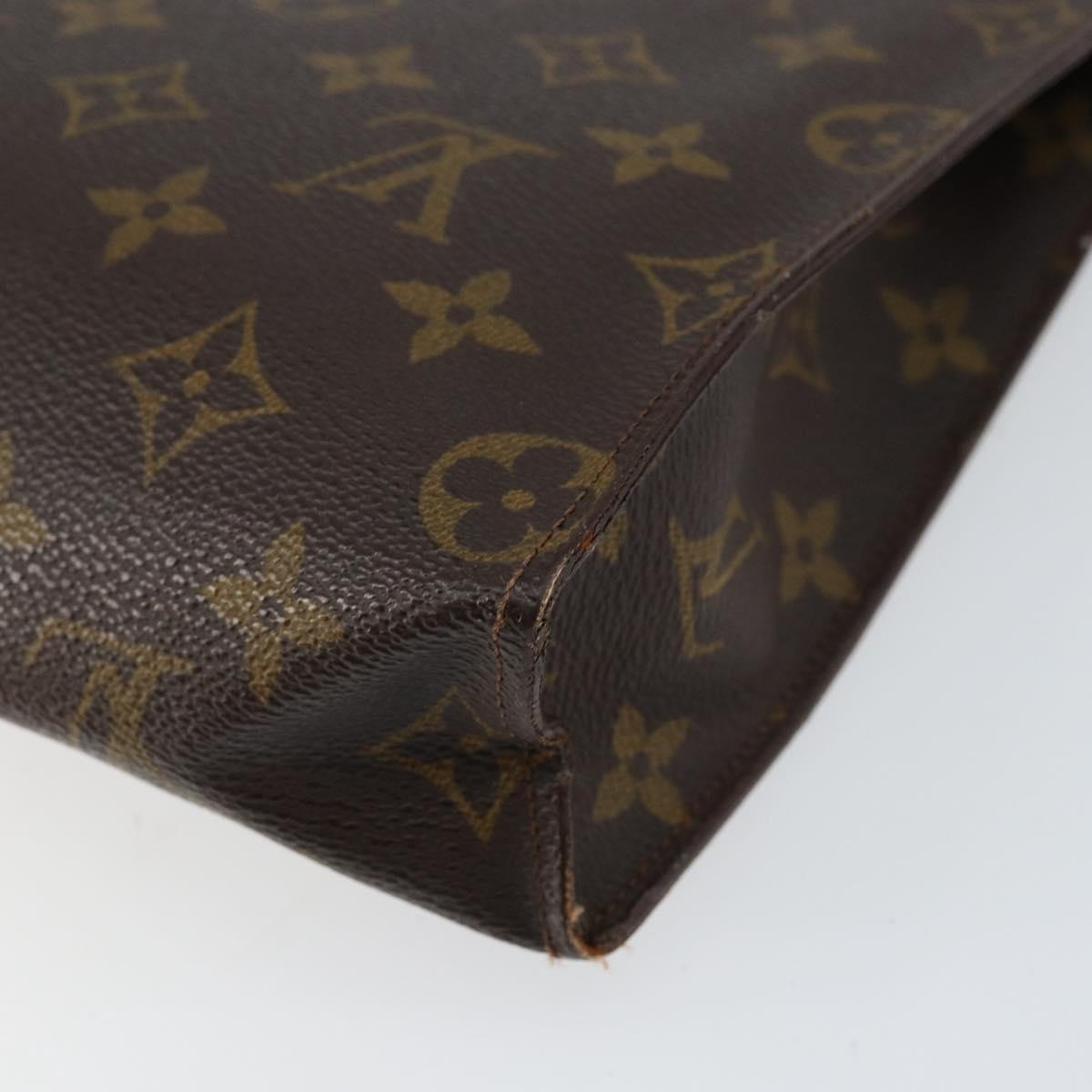 LOUIS VUITTON Monogram Poche Toilette 26 Pouch M47542 LV Auth 154392