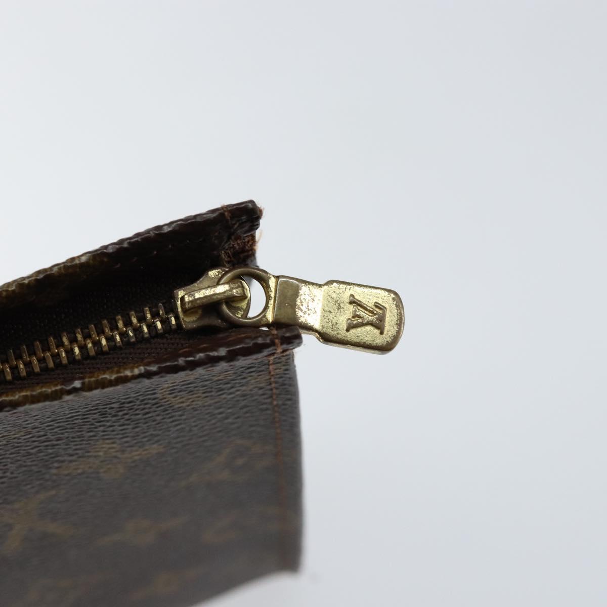 LOUIS VUITTON Monogram Poche Toilette 26 Pouch M47542 LV Auth 154392