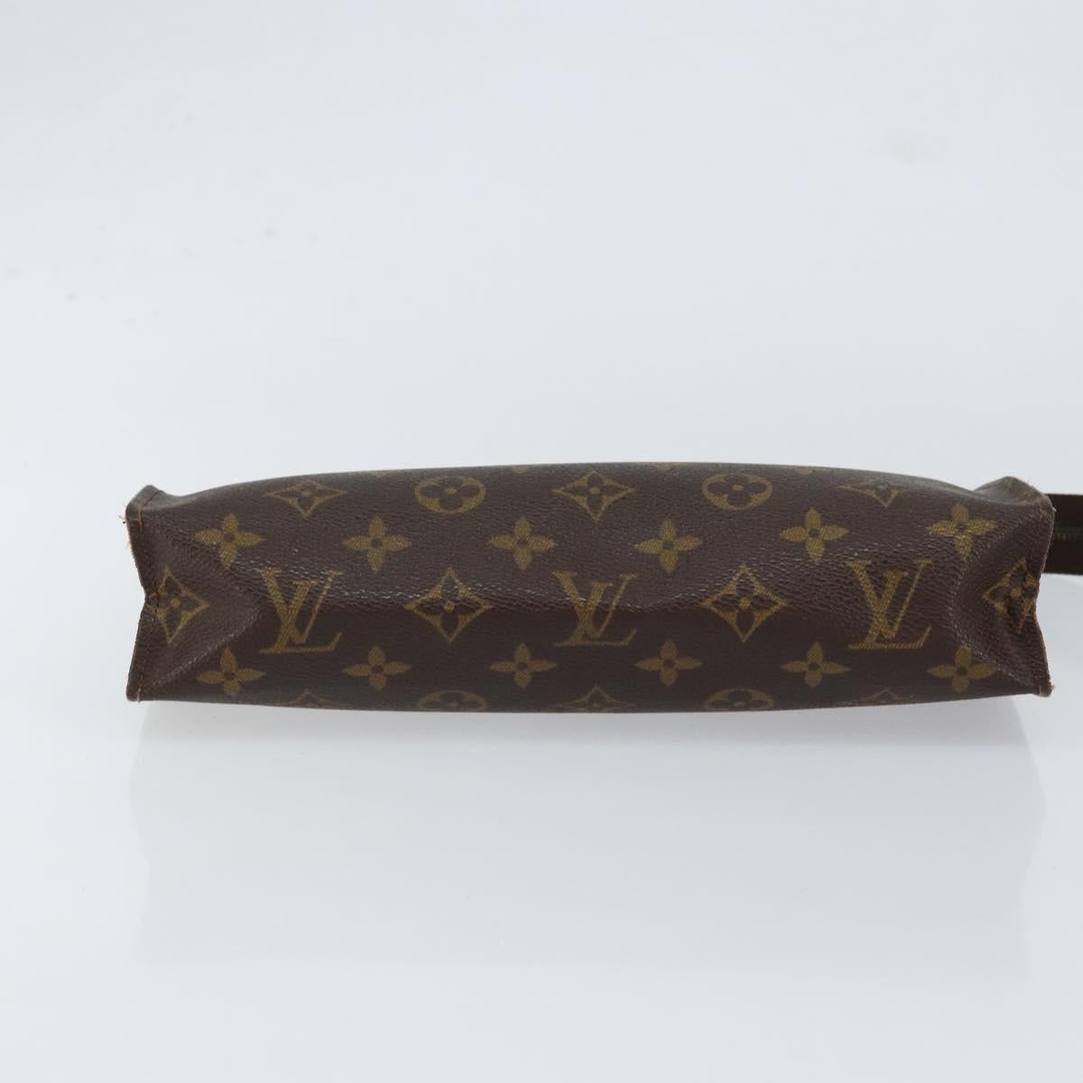 LOUIS VUITTON Monogram Poche Toilette 26 Pouch M47542 LV Auth 154392