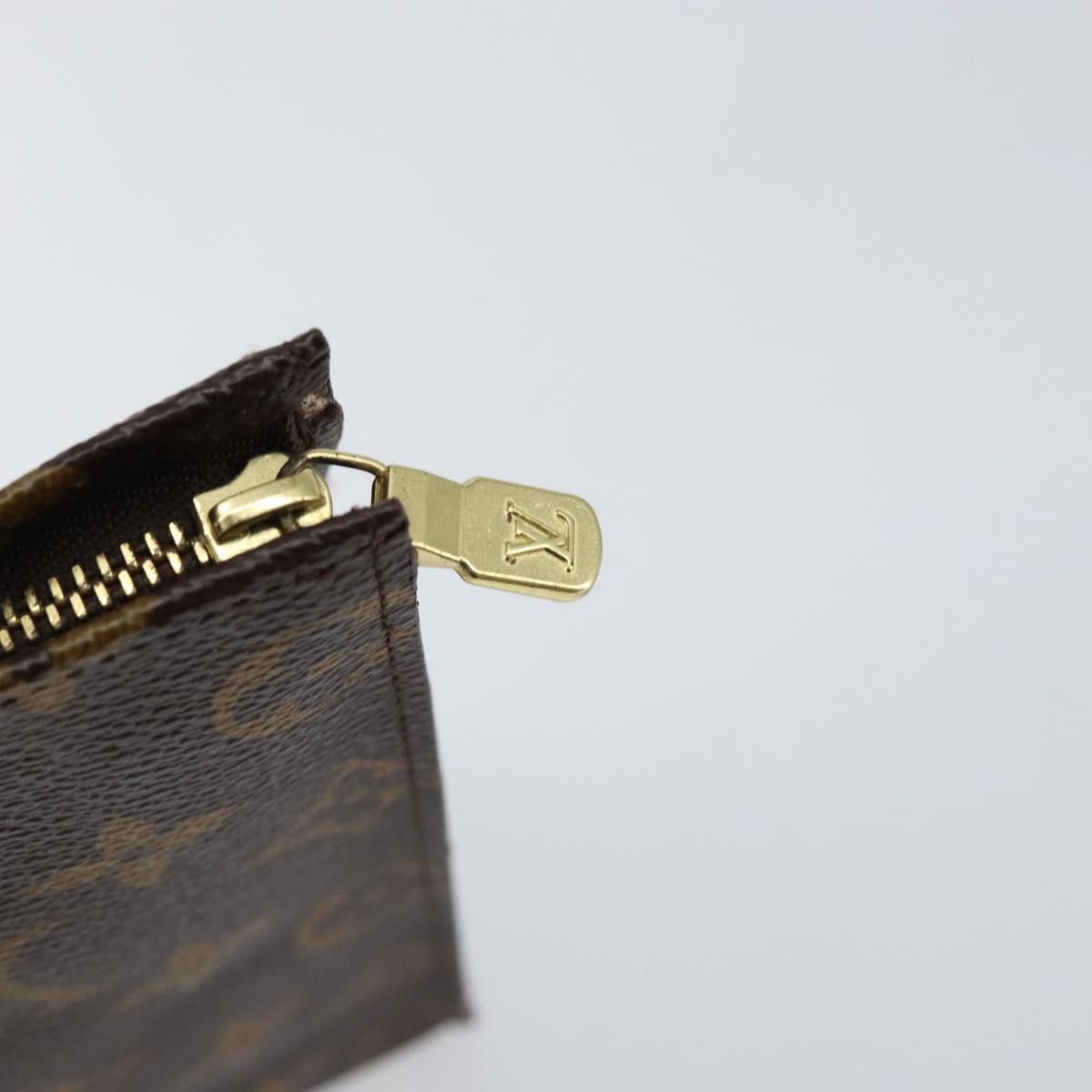 LOUIS VUITTON Monogram Poche Toilette 26 Pouch M47542 LV Auth 154393