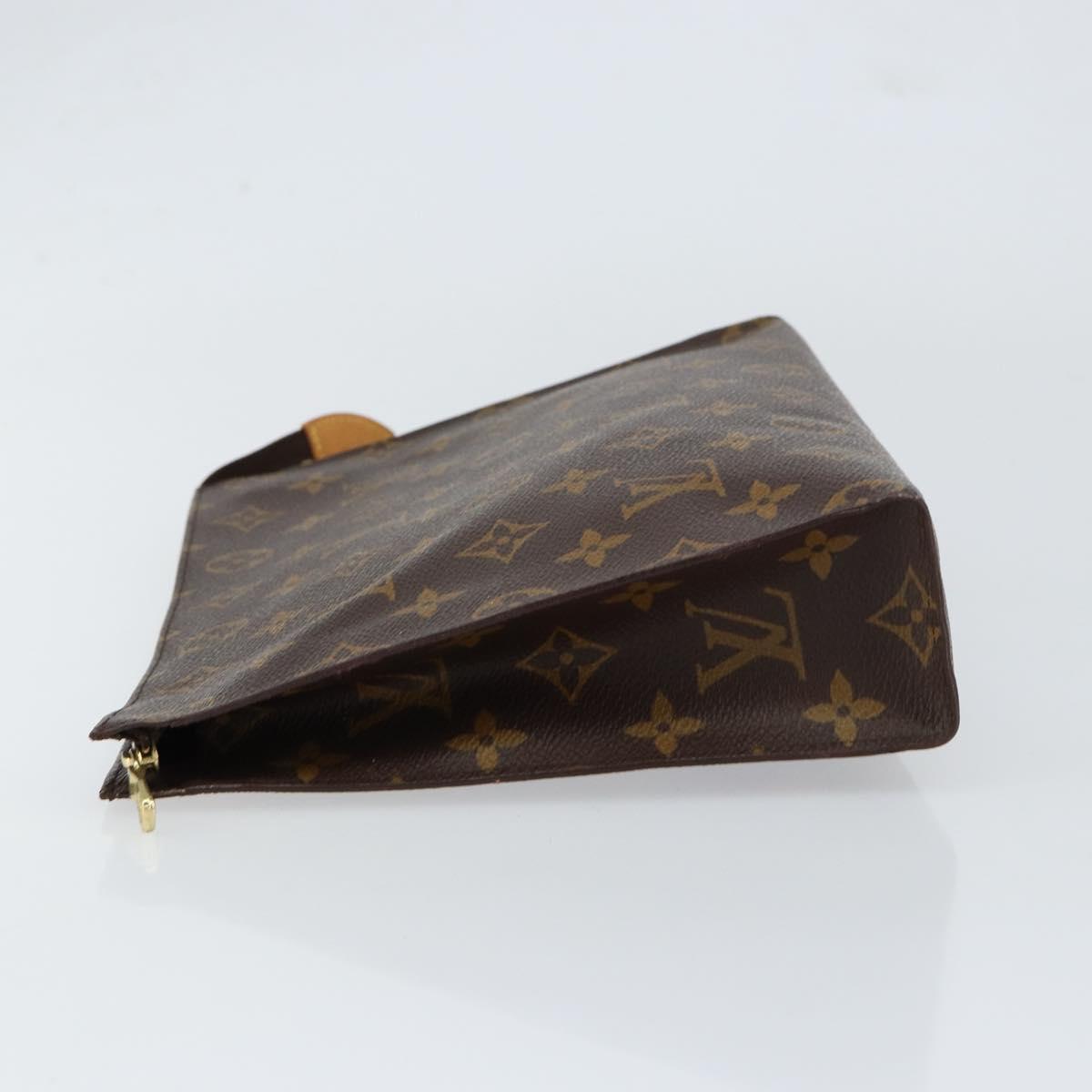 LOUIS VUITTON Monogram Poche Toilette 26 Pouch M47542 LV Auth 154393