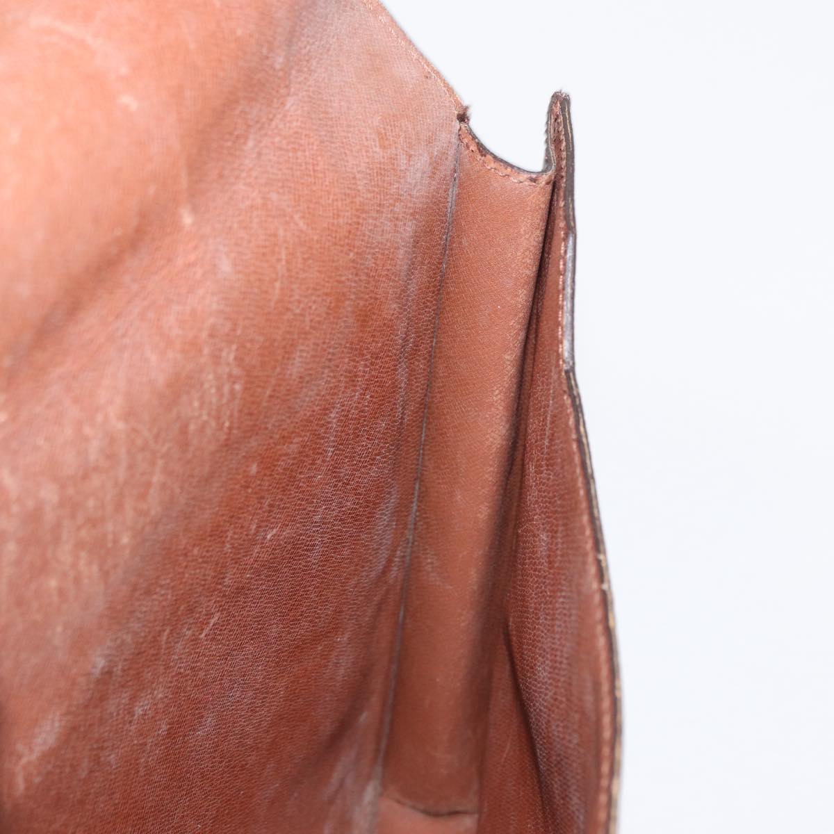 LOUIS VUITTON Monogram Porte Documents Senatur Briefcase M53335 LV Auth 154395