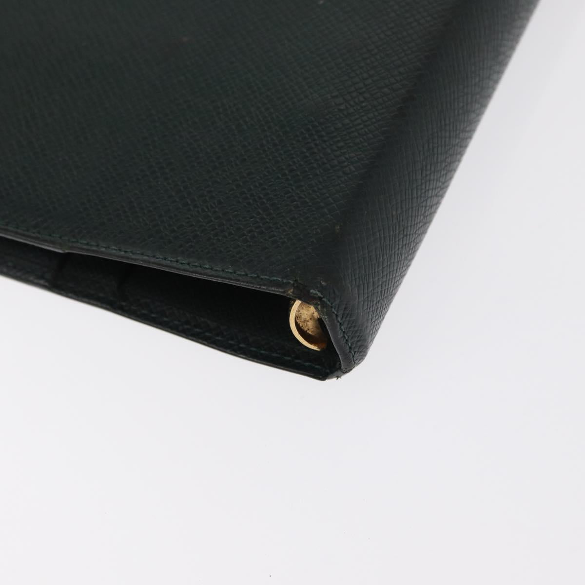 LOUIS VUITTON Taiga Agenda GM Day Planner Cover Epicea R20404 LV Auth 154396