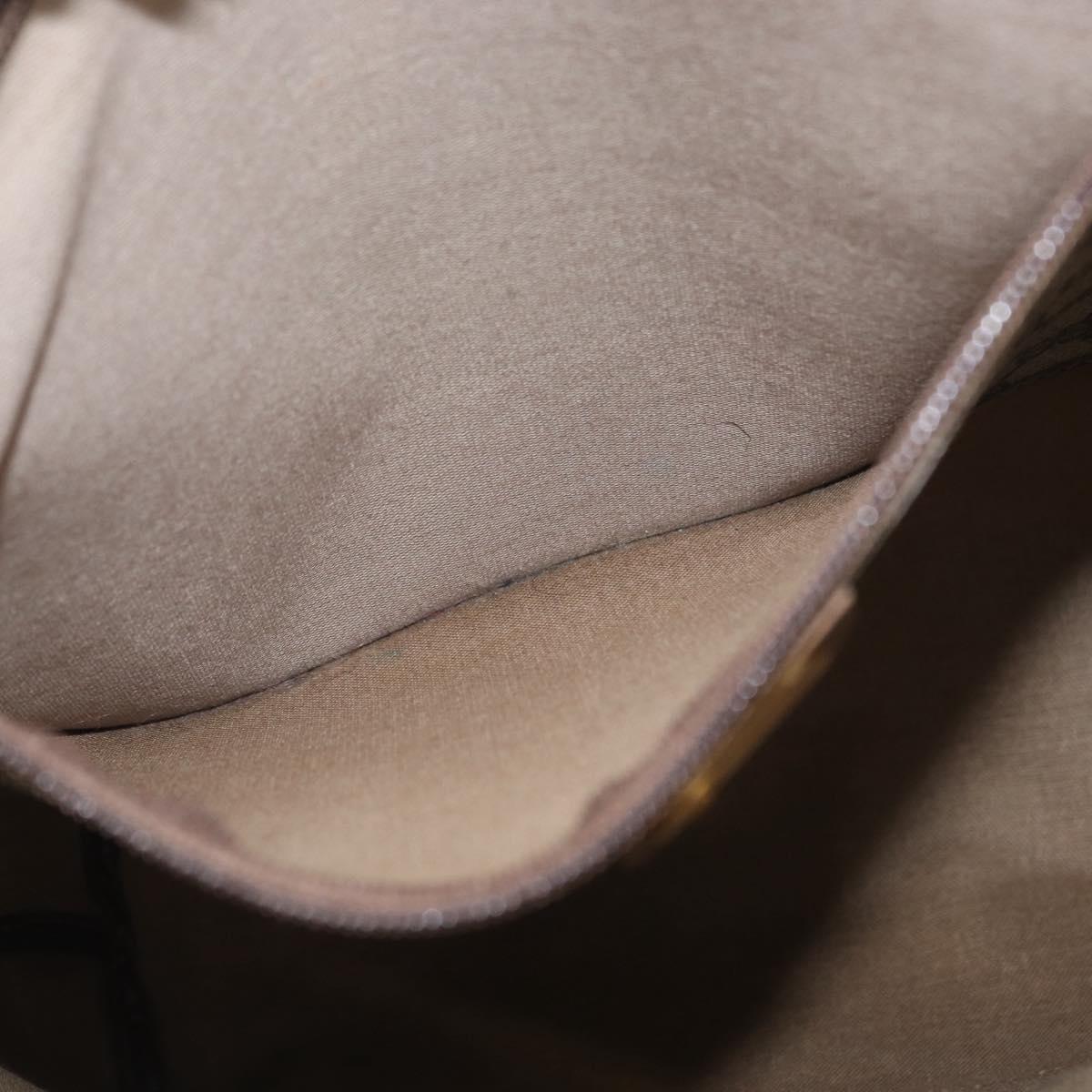 GUCCI GG Supreme Tote Bag PVC Beige 002 103 1301 Auth 154413