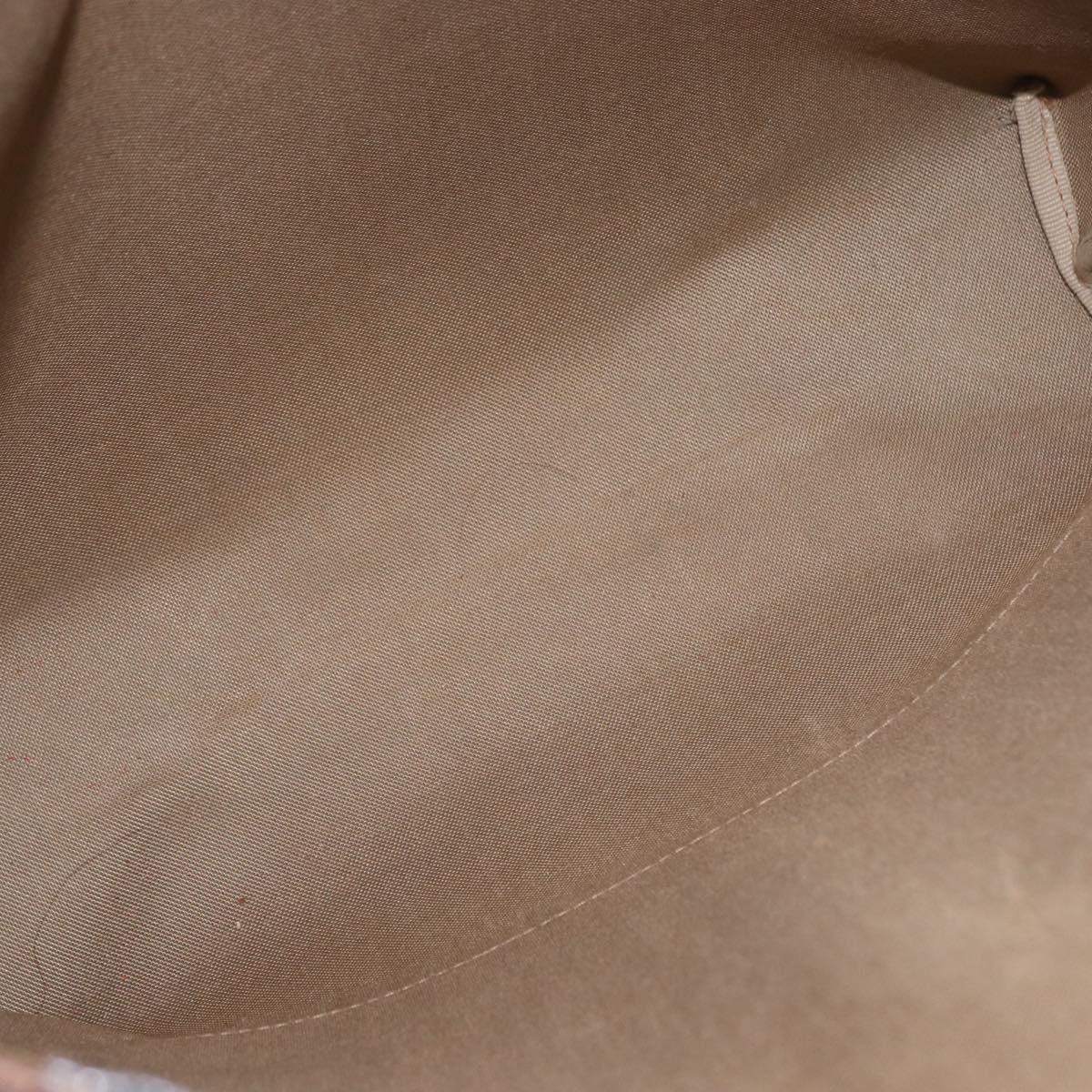 GUCCI GG Supreme Web Sherry Line Tote Bag PVC Beige Gold 002 58 6487 Auth 154419