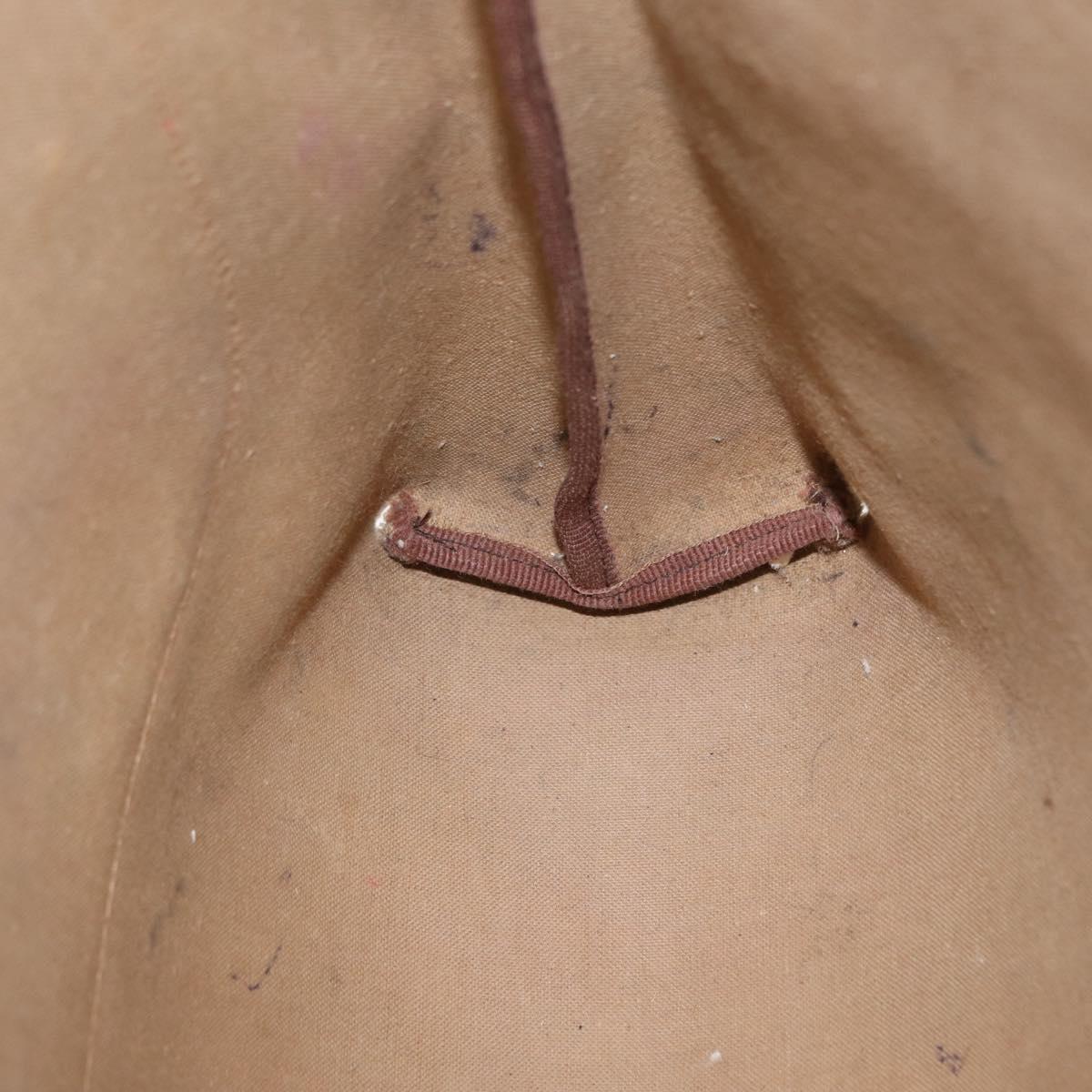 GUCCI GG Supreme Web Sherry Line Tote Bag PVC Beige 41 004 4465 Auth 154422