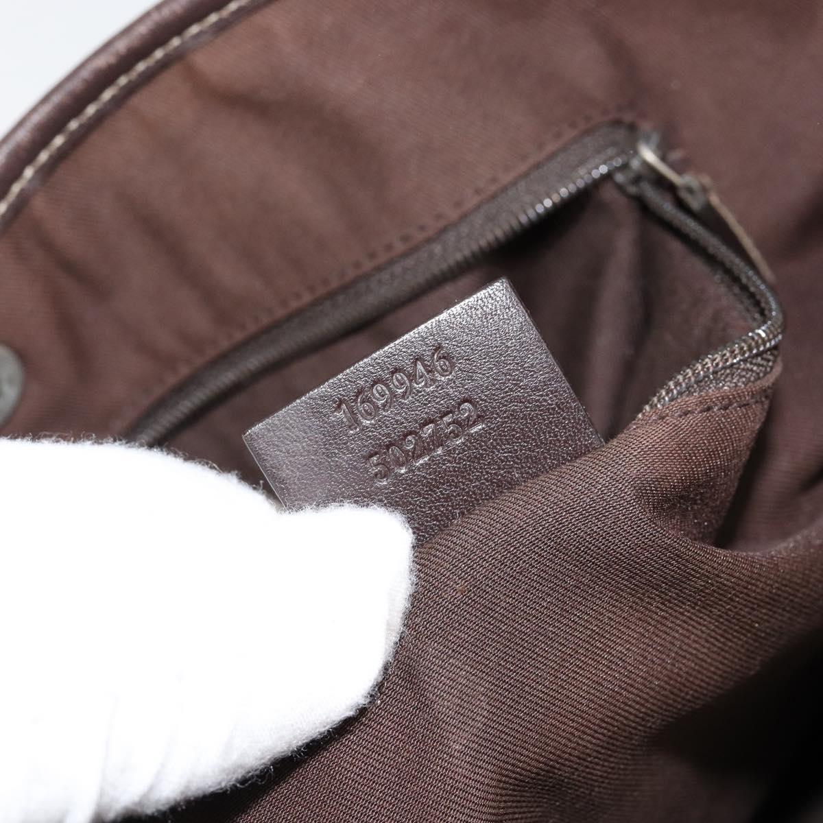 GUCCI GG Canvas Tote Bag Beige Gold 169946 Auth 154437