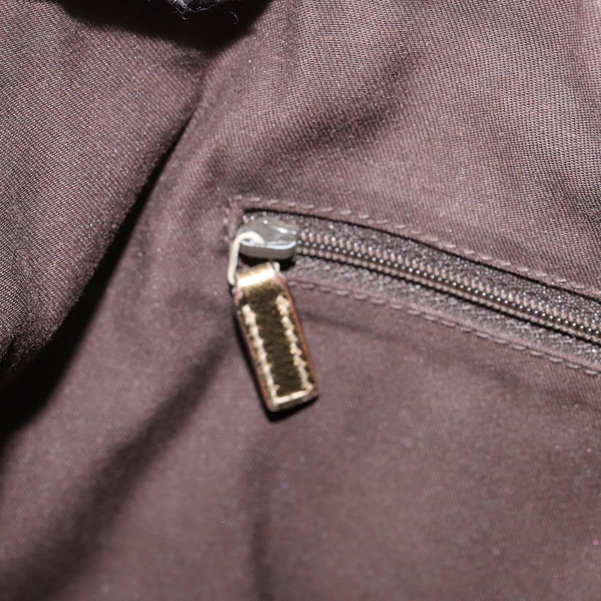 GUCCI GG Canvas Tote Bag Beige Gold 141470 Auth 154438