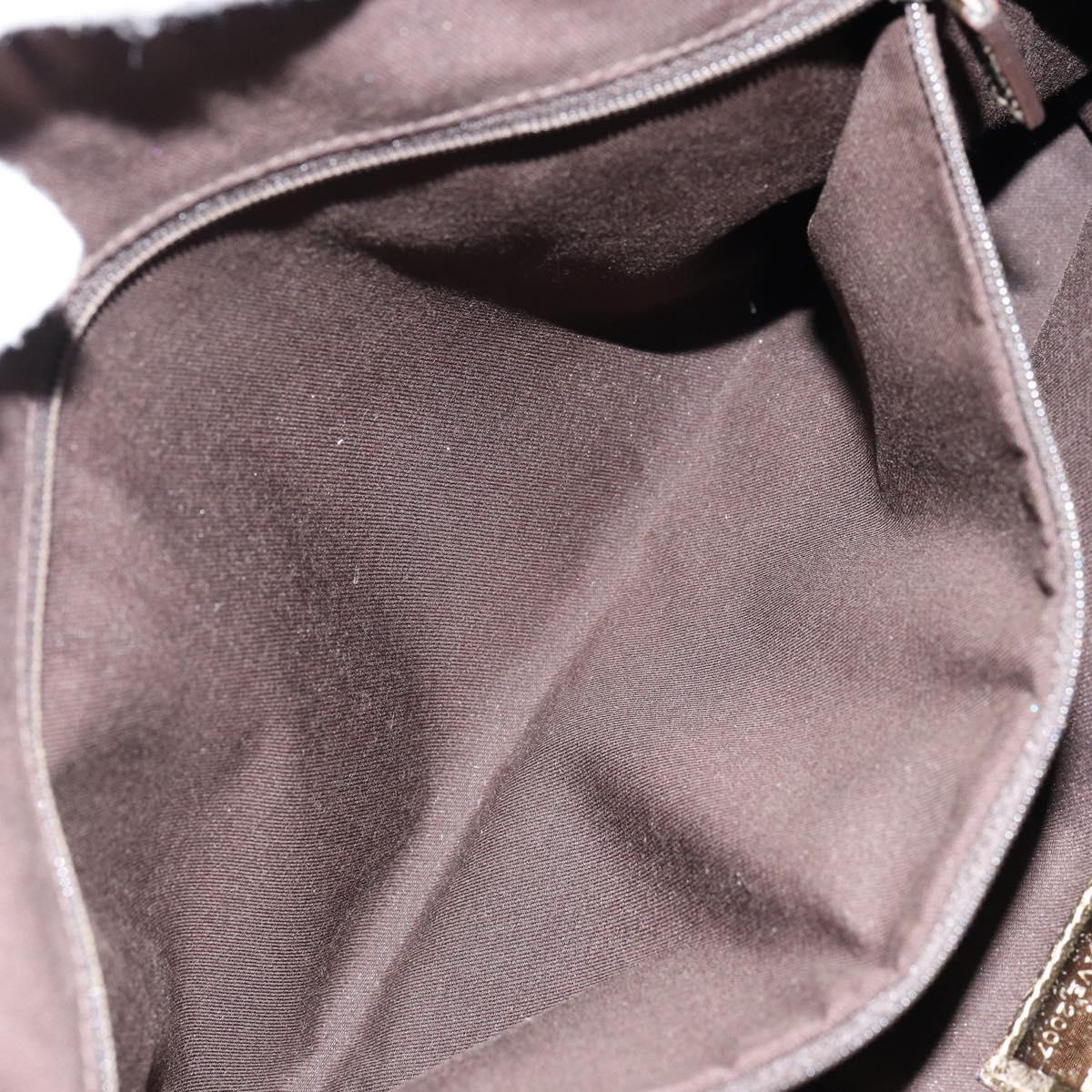 GUCCI GG Canvas Tote Bag Beige Gold 141470 Auth 154438