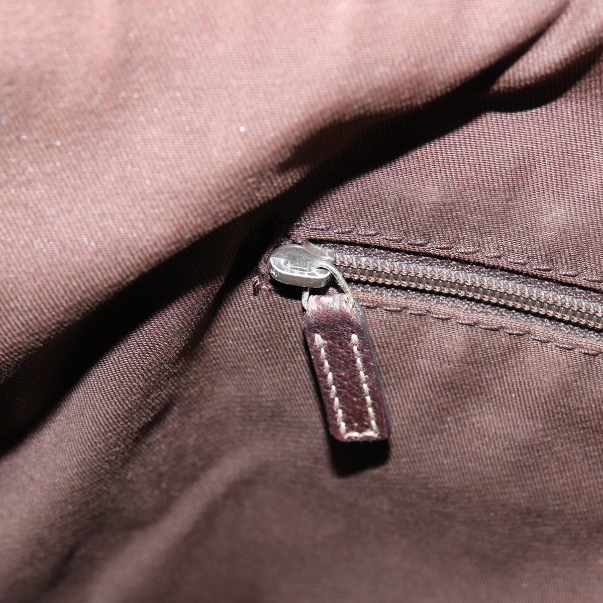 GUCCI GG Canvas Tote Bag Beige Gold 141472 Auth 154442