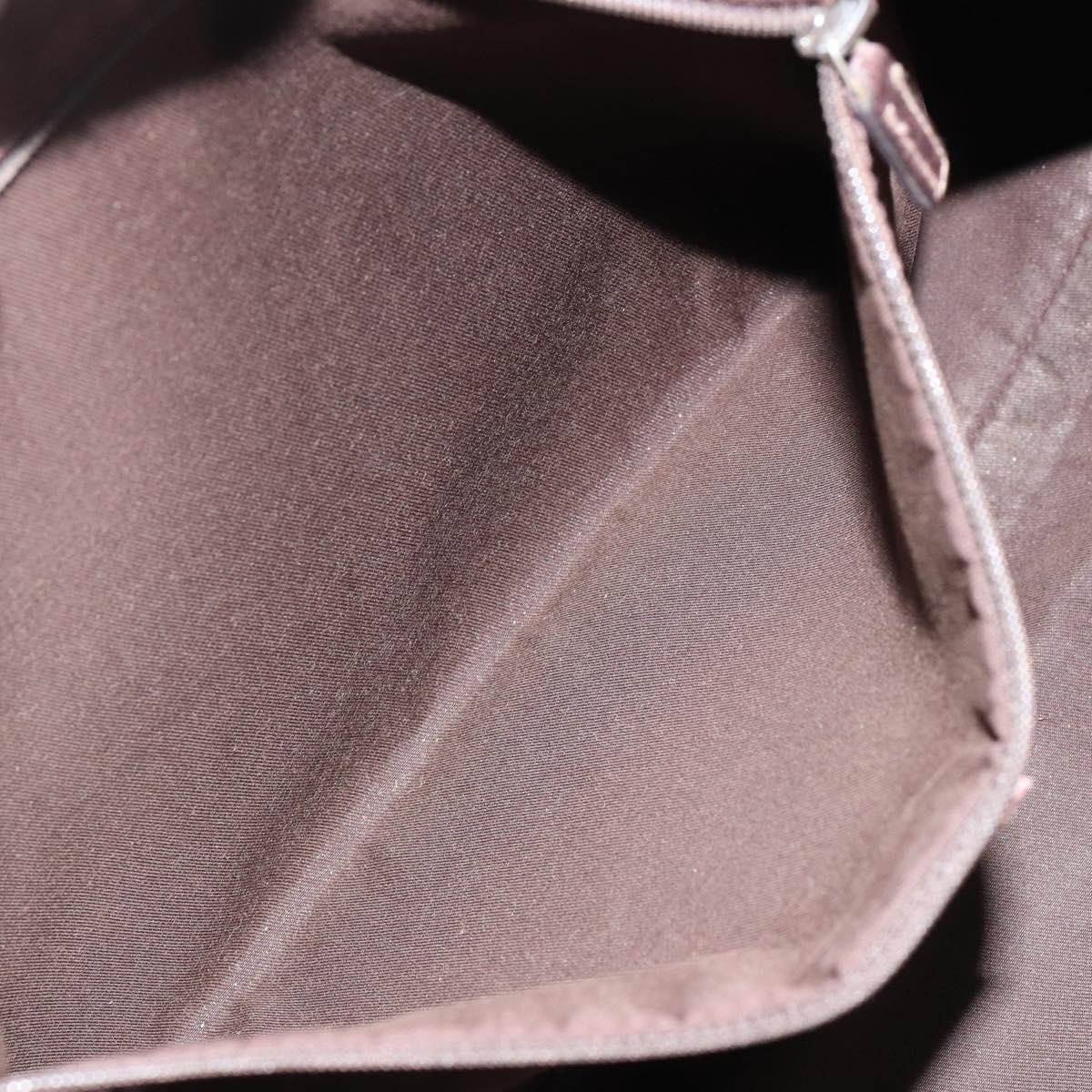 GUCCI GG Canvas Tote Bag Beige Gold 141472 Auth 154442