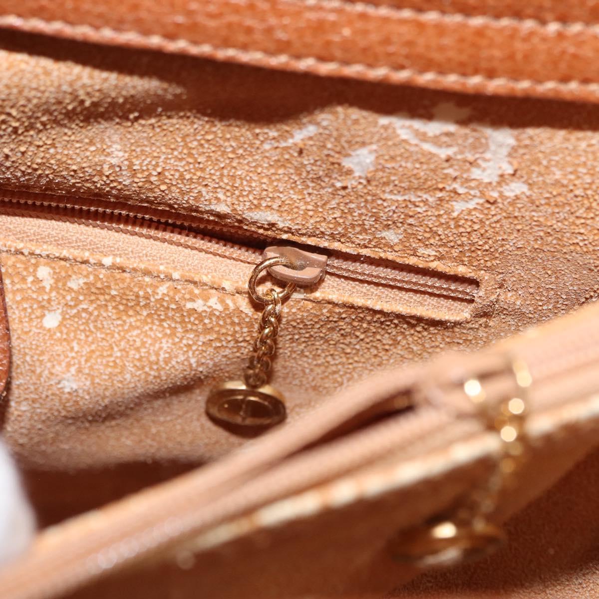 GUCCI Bamboo Hand Bag Leather Brown Gold 002 1186 0260 Auth 154460