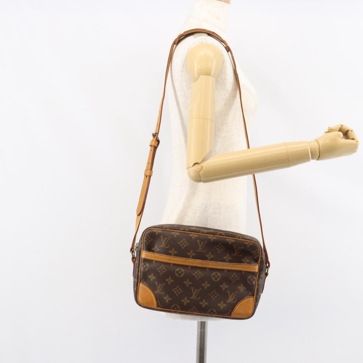 LOUIS VUITTON Monogram Trocadero 23 Shoulder Bag M51276 LV Auth 154480