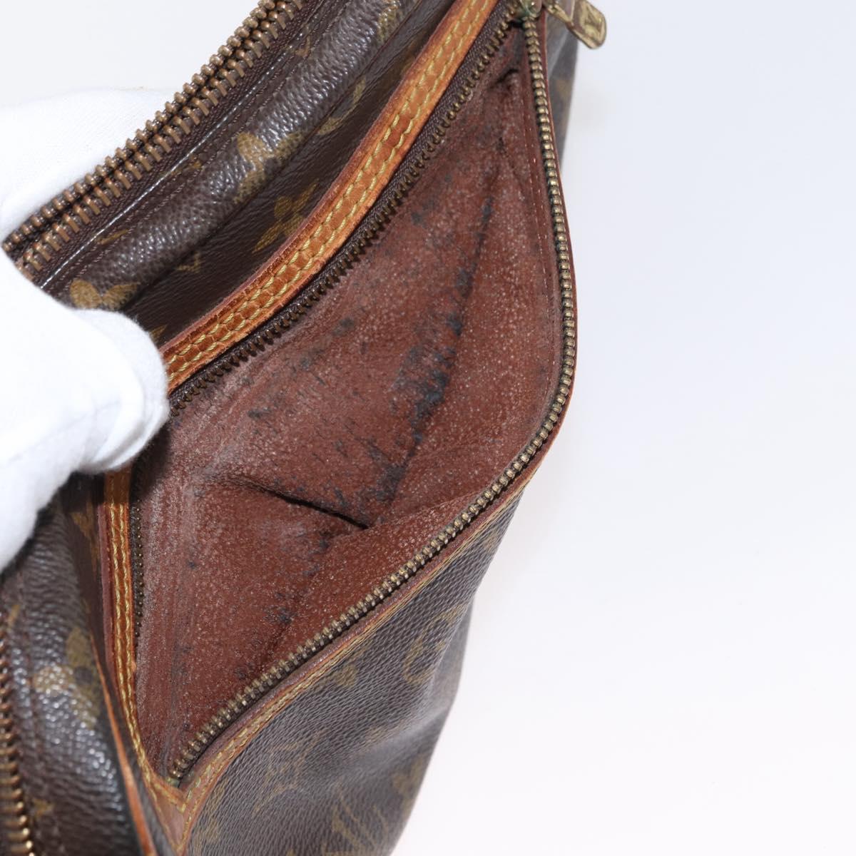 LOUIS VUITTON Monogram Marly Dragonne GM Clutch Bag M51825 LV Auth 154481