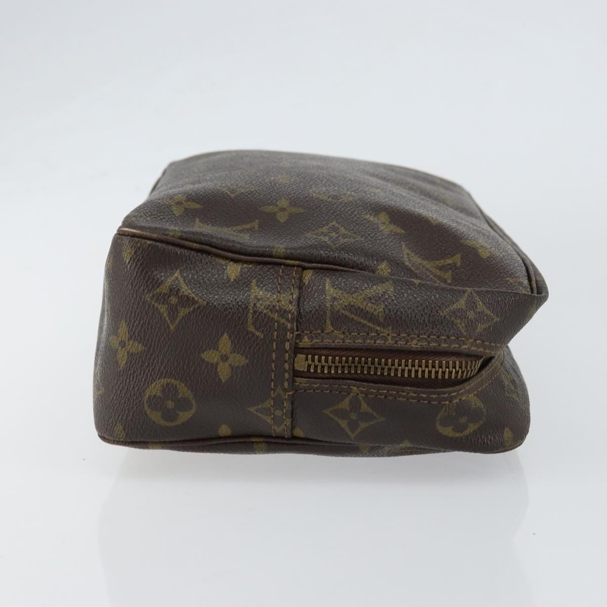 LOUIS VUITTON Monogram Trousse Toilette 28 Clutch Bag M47522 LV Auth 154484