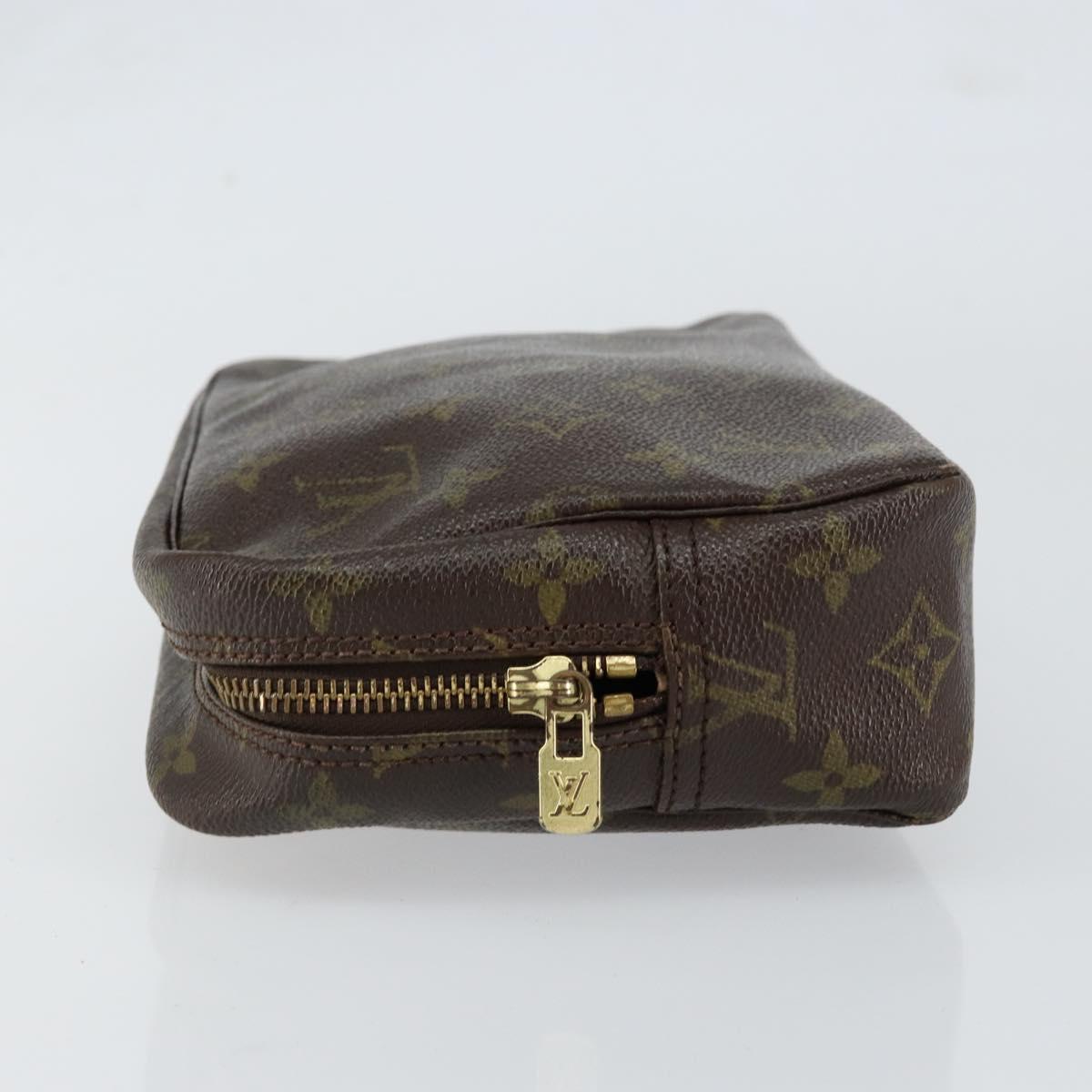 LOUIS VUITTON Monogram Trousse Toilette 23 Clutch Bag M47524 LV Auth 154485
