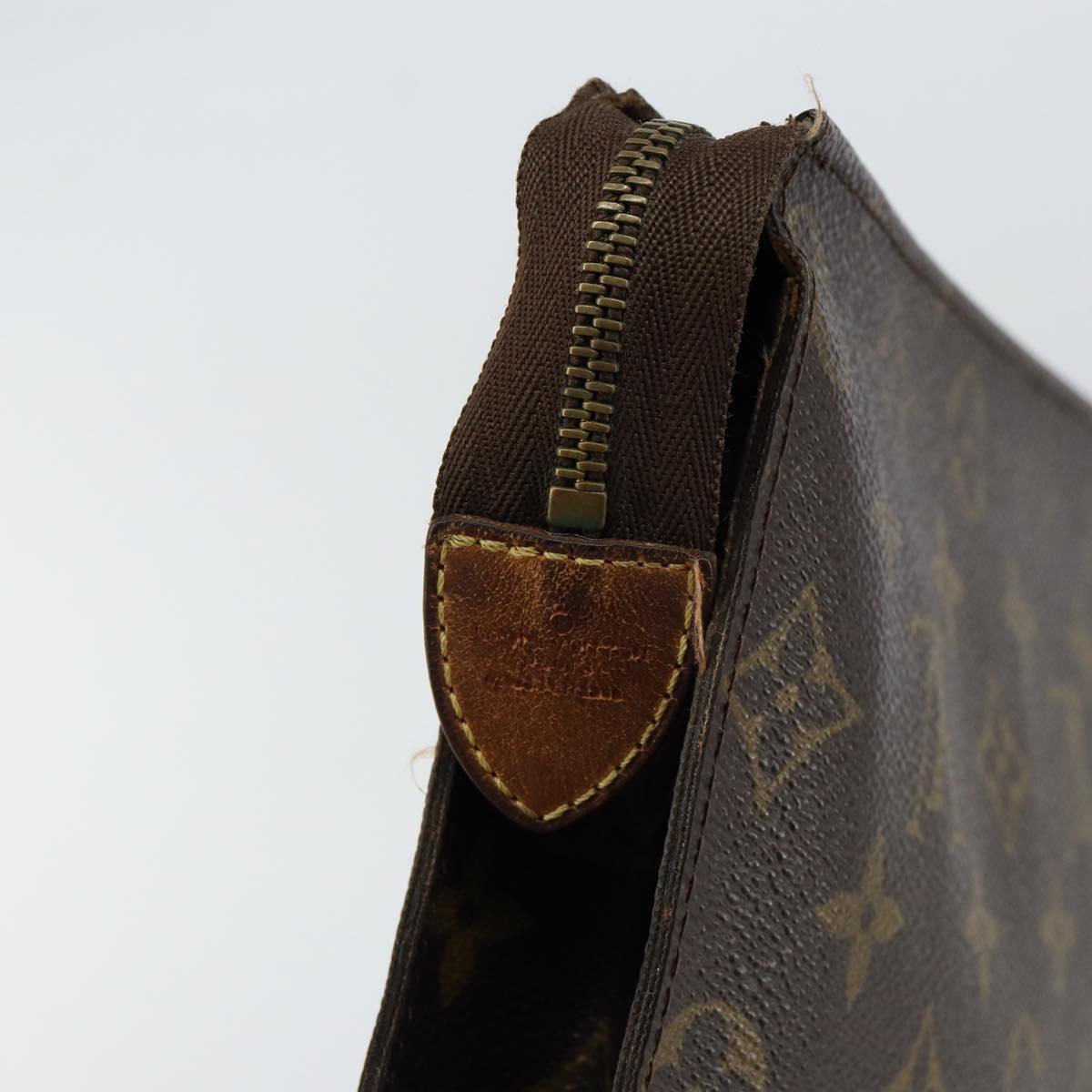 LOUIS VUITTON Monogram Poche Toilette 26 Pouch M47542 LV Auth 154487