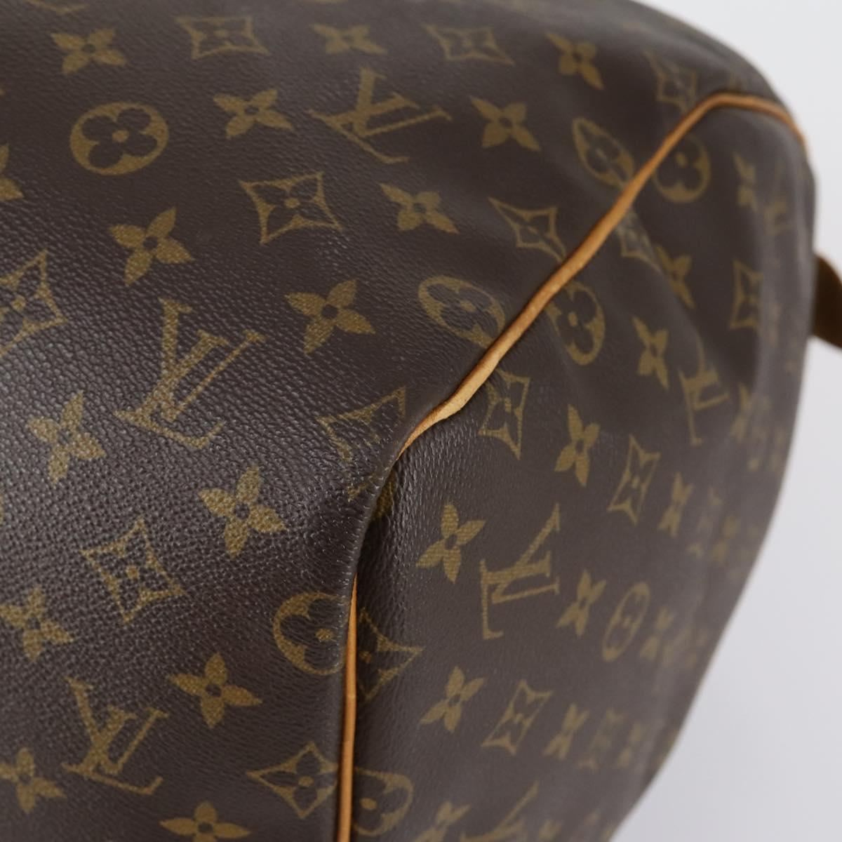 LOUIS VUITTON Monogram Keepall 55 Boston Bag M41424 LV Auth 154490