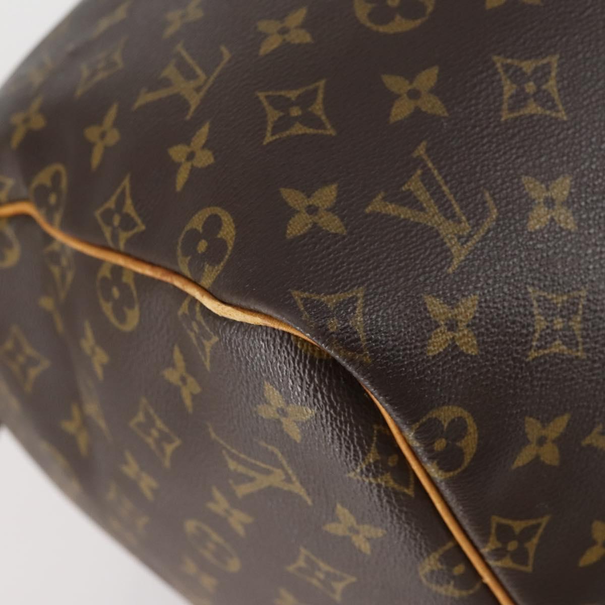 LOUIS VUITTON Monogram Keepall 55 Boston Bag M41424 LV Auth 154490