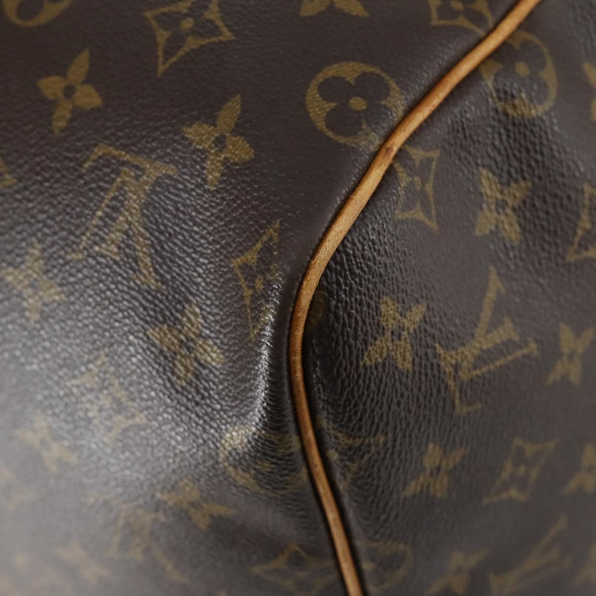 LOUIS VUITTON Monogram Keepall 55 Boston Bag M41424 LV Auth 154490