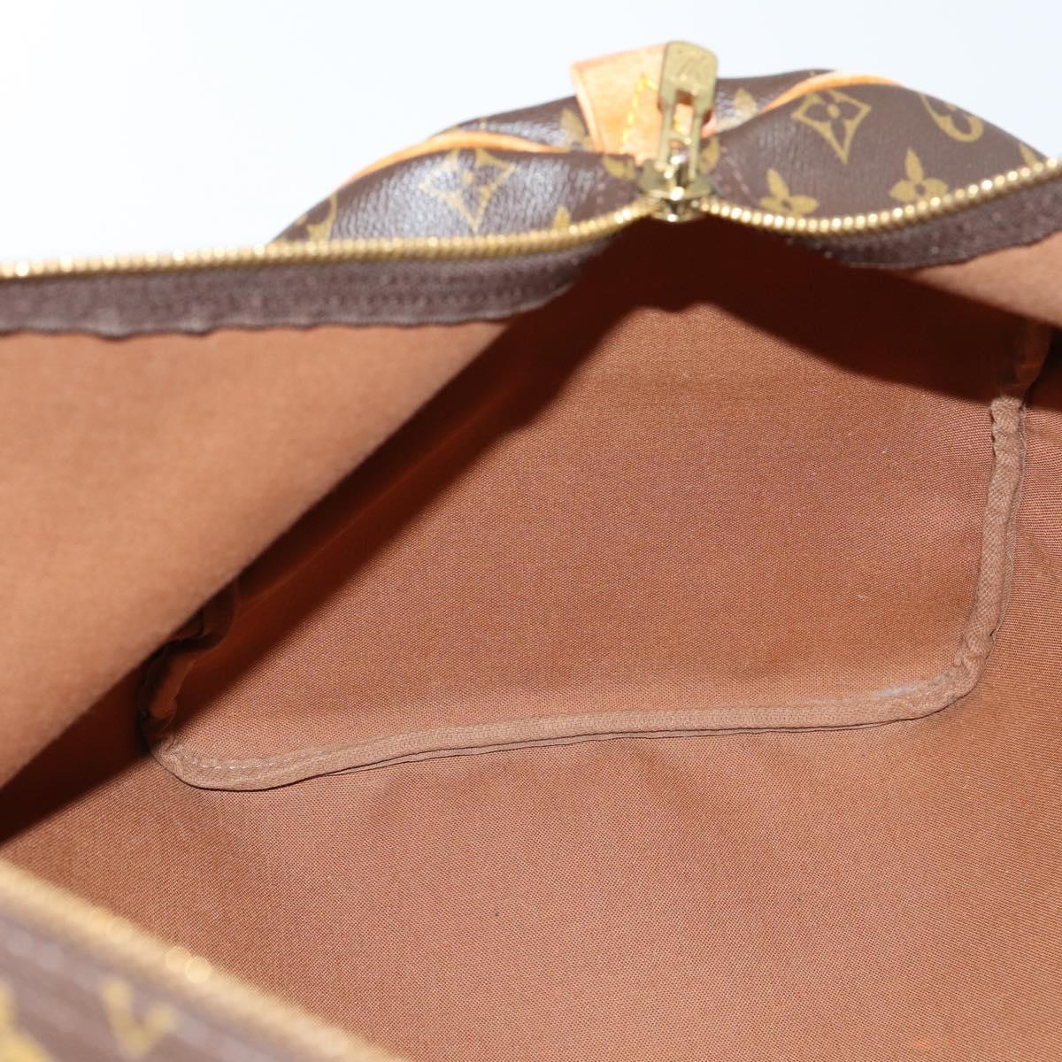 LOUIS VUITTON Monogram Keepall 55 Boston Bag M41424 LV Auth 154490