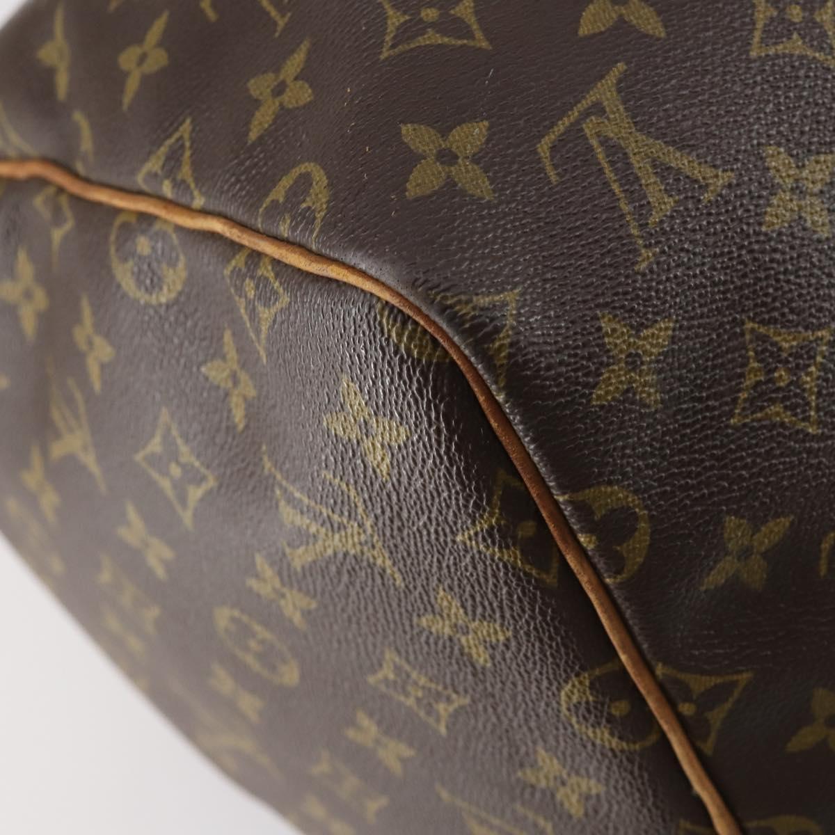 LOUIS VUITTON Monogram Keepall 55 Boston Bag M41424 LV Auth 154491