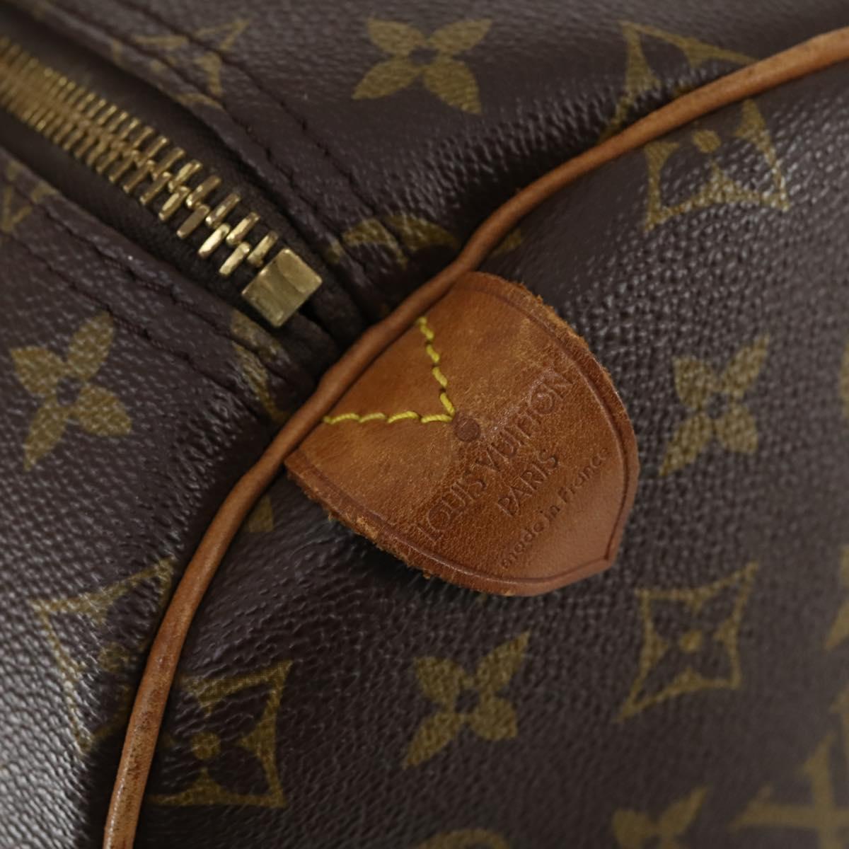 LOUIS VUITTON Monogram Keepall 55 Boston Bag M41424 LV Auth 154491