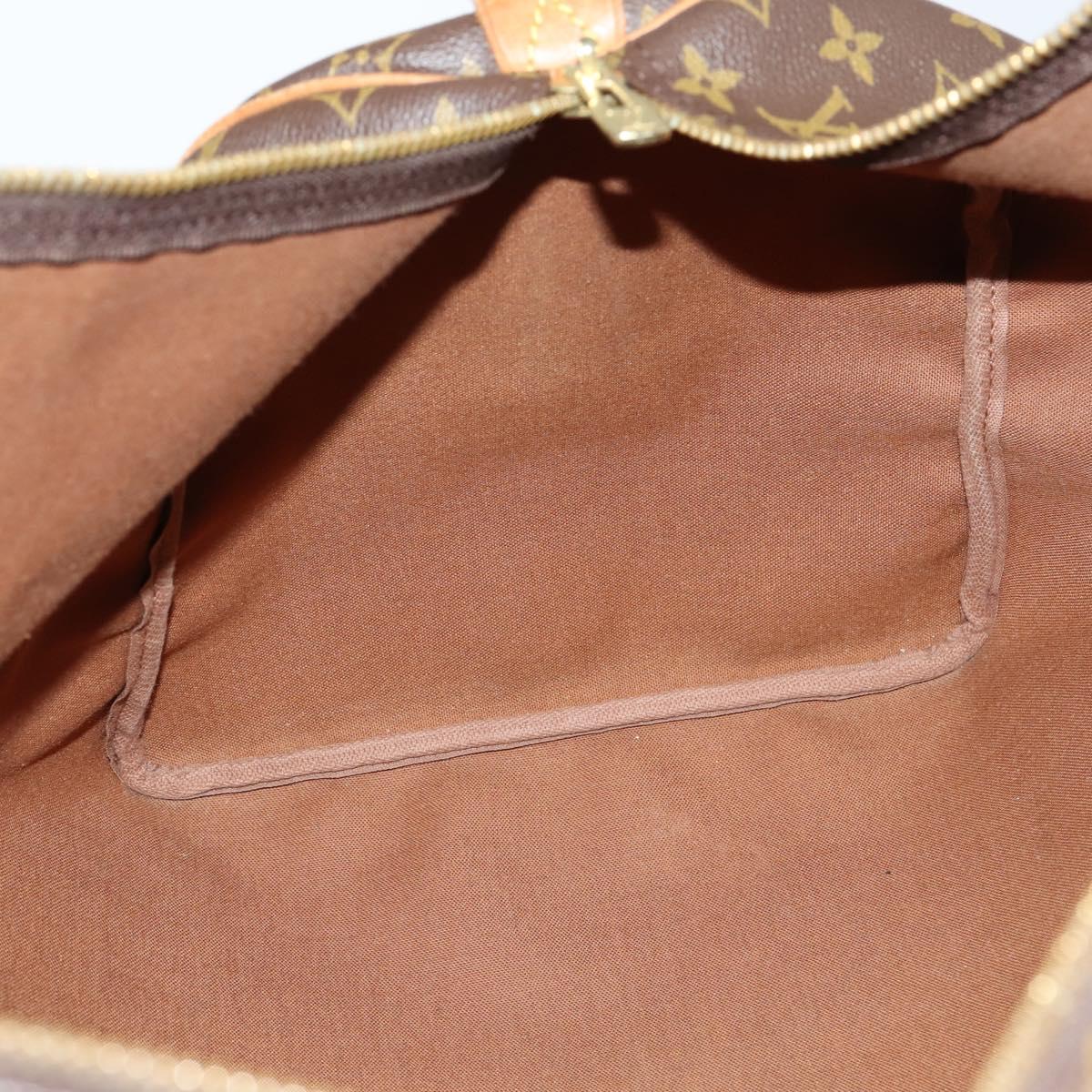 LOUIS VUITTON Monogram Keepall 55 Boston Bag M41424 LV Auth 154491