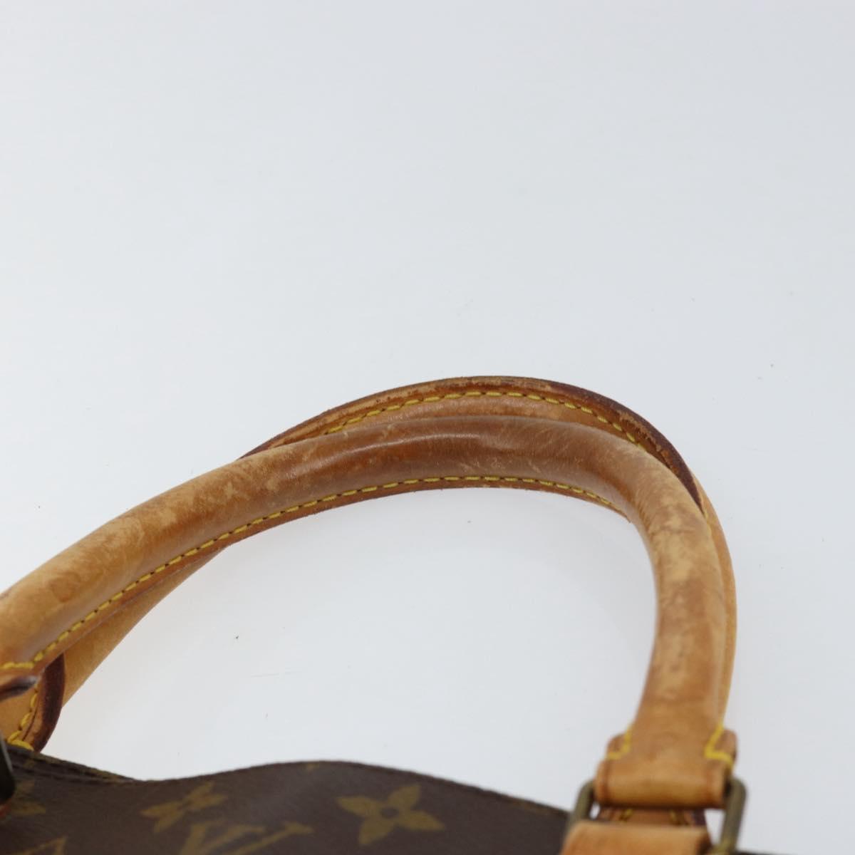 LOUIS VUITTON Monogram Sac Plat Hand Bag M51140 LV Auth 154492